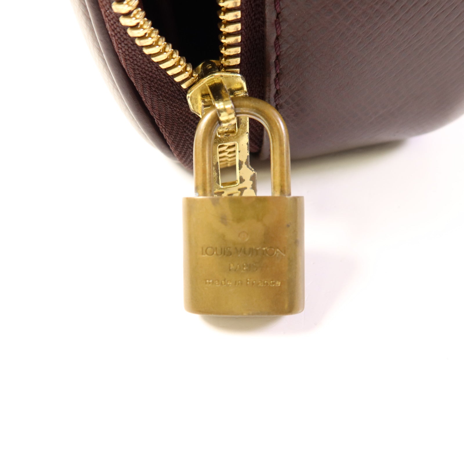 LOUIS VUITTON Taiga Porto Ordinatur Odessa金扣手挽肩背兩用袋