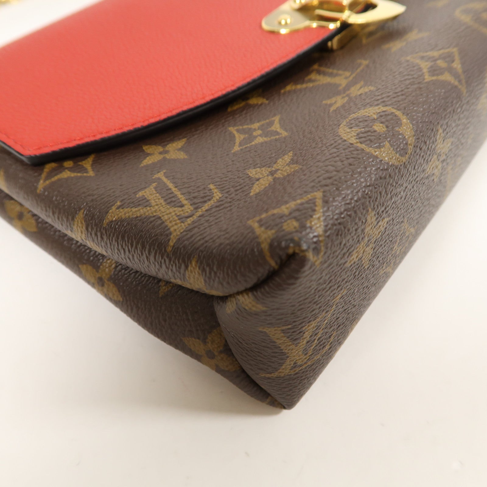 LOUIS VUITTON Monogram Saint Placide金扣肩背袋