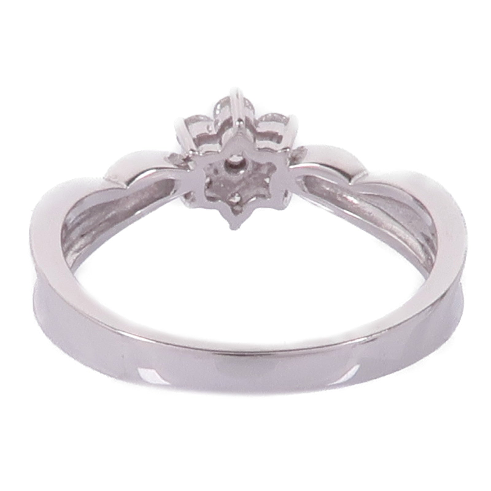 JEWELRY 【激減優惠】18K白金Diamond Ring鑽石戒指US#5.75