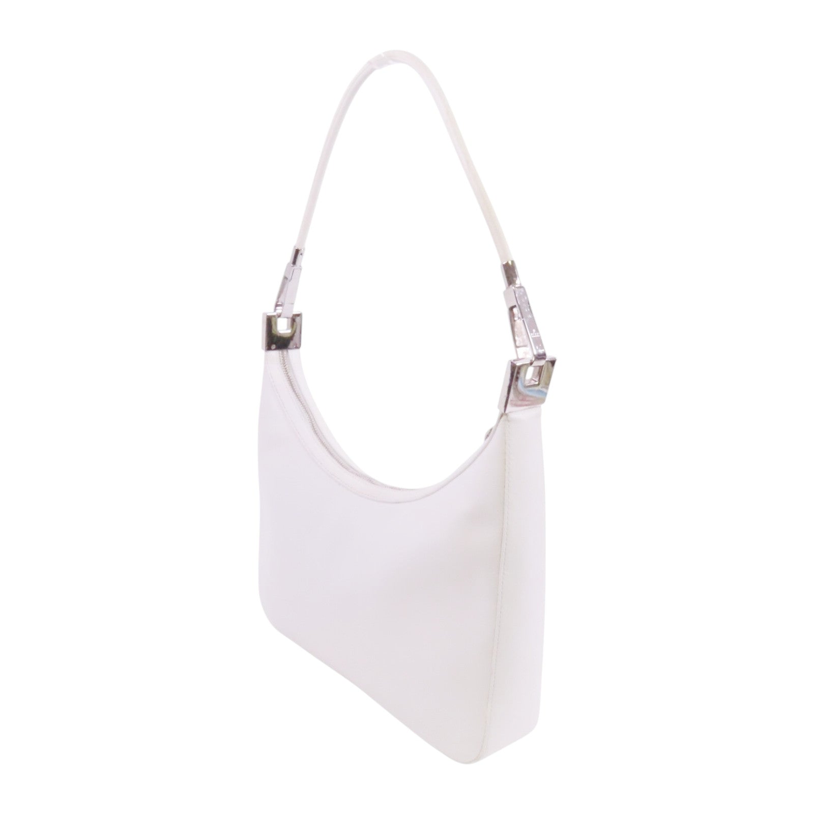 GUCCI 牛皮皮革Shoulder Bag銀扣肩背袋