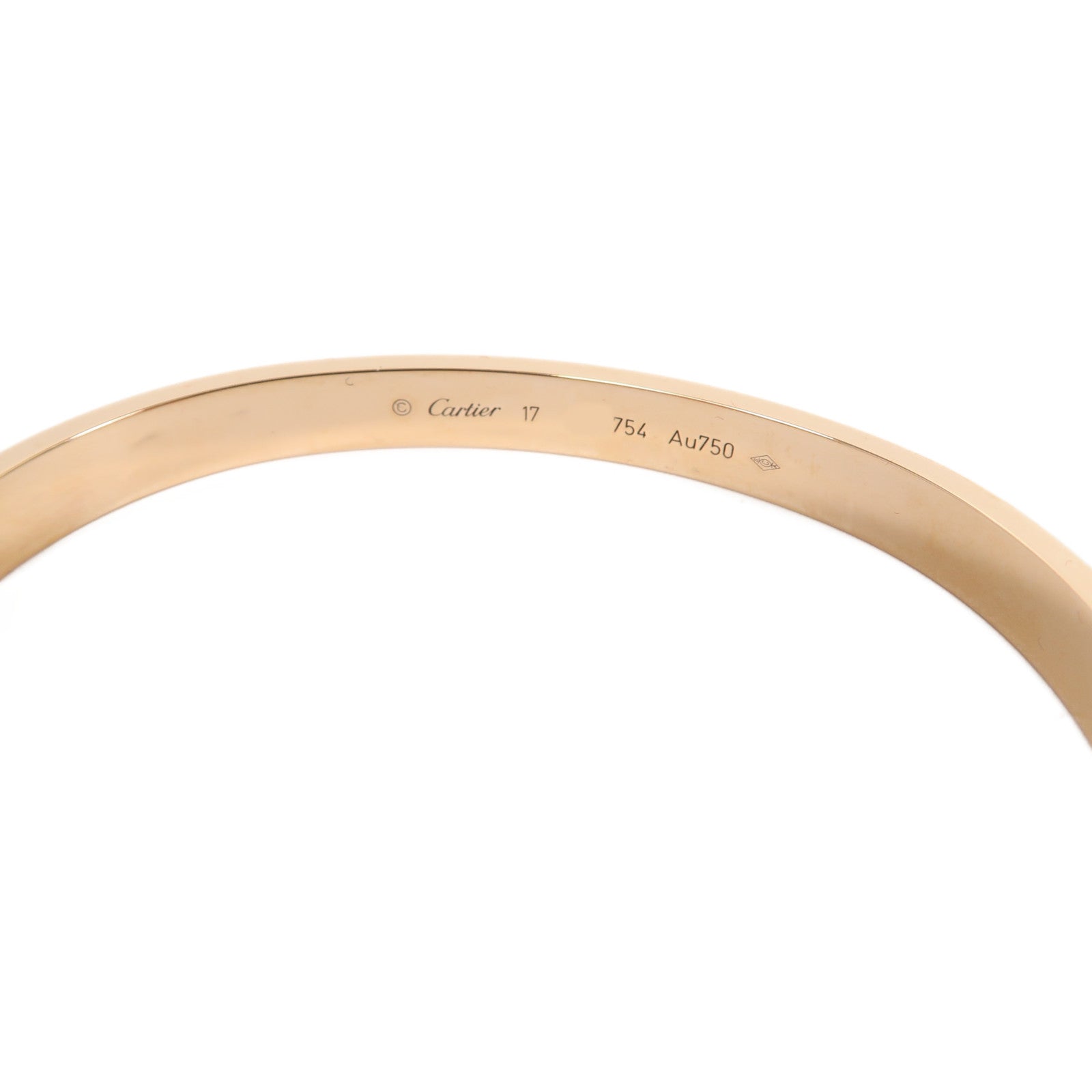 CARTIER 18K玫瑰金Love Bracelet手鐲