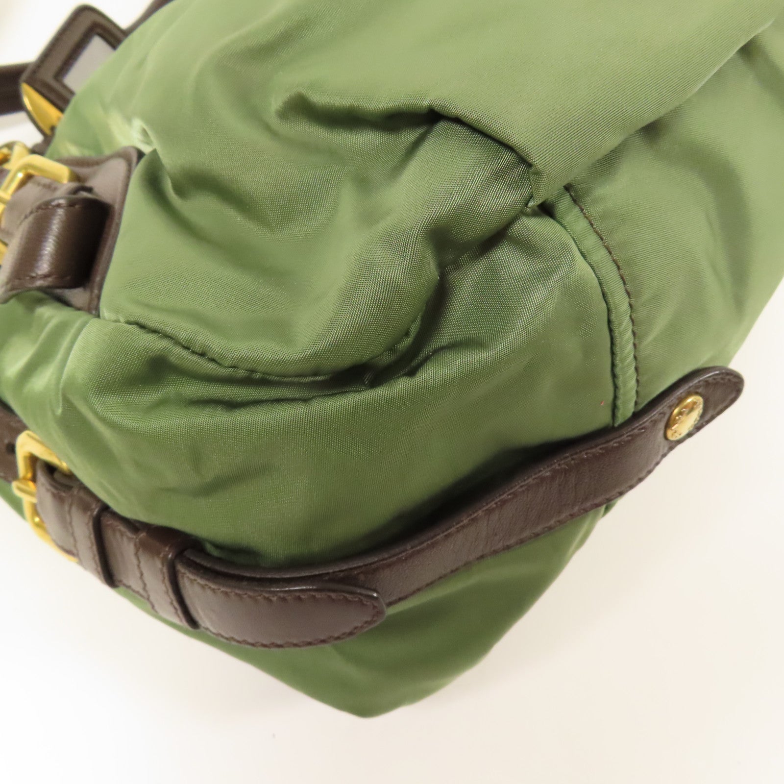 PRADA 尼龍Shoulder Bag金扣手挽肩背兩用袋