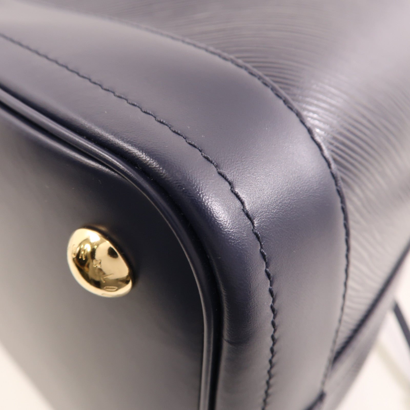 LOUIS VUITTON (PRICE DOWN) LV GHW Noe MM Shoulder Bag M24932 Epi Navy