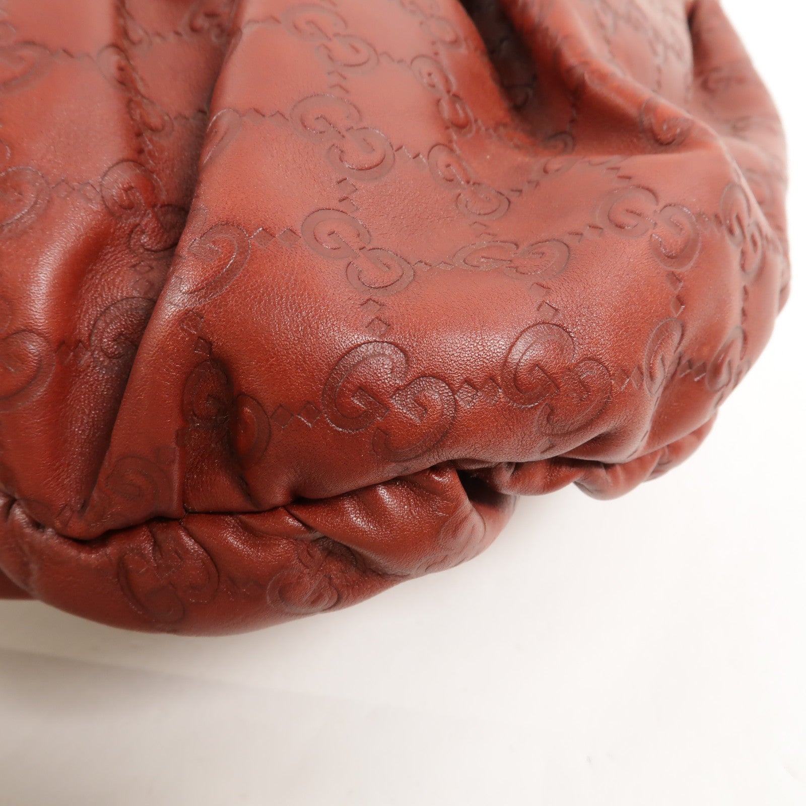 GUCCI 牛皮皮革Guccissima Handbag手挽袋