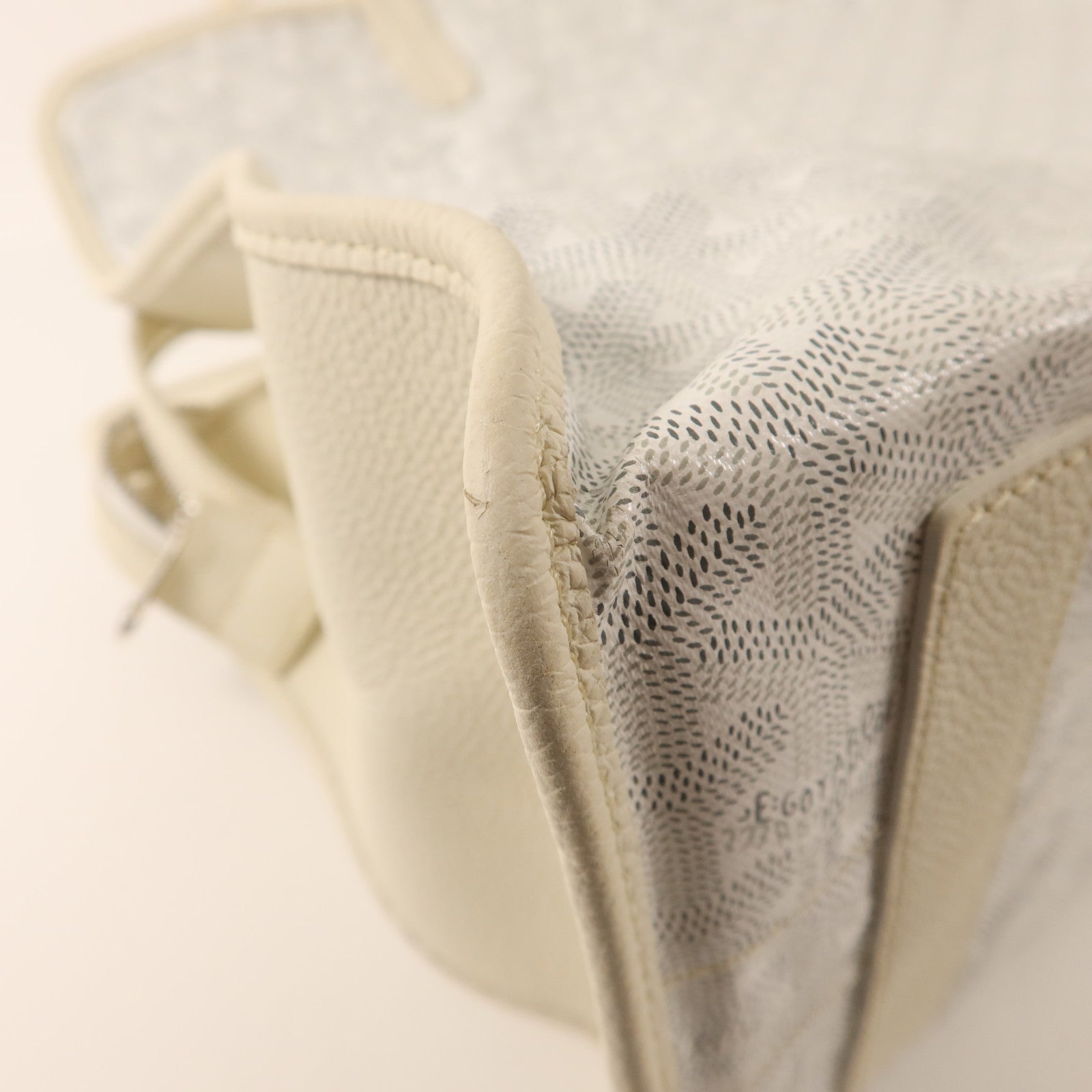 GOYARD 【激減優惠】牛皮皮革Sac Hardy PM銀扣手挽袋