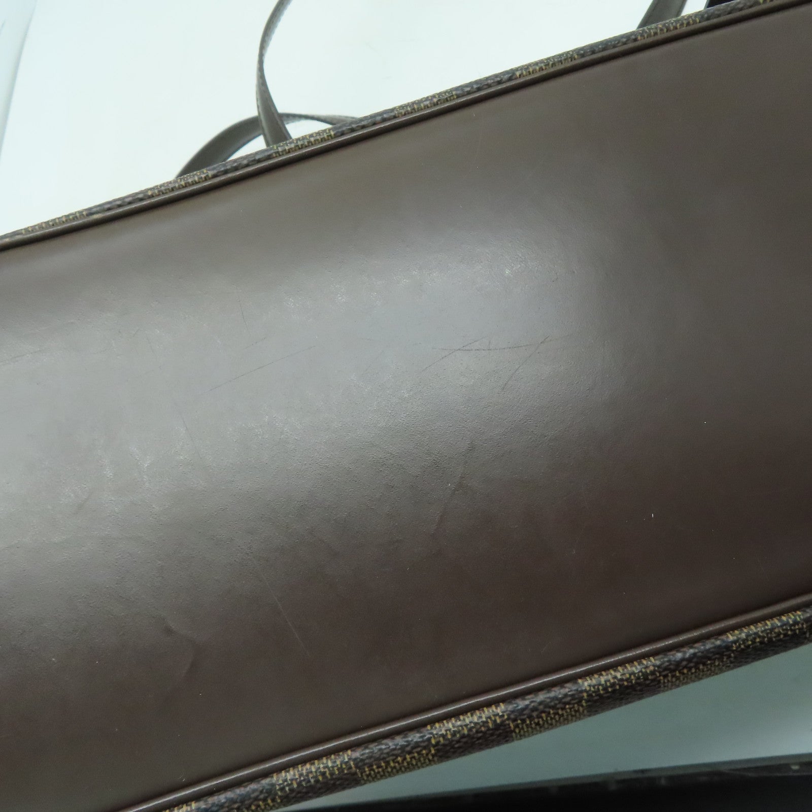 LOUIS VUITTON **【激減優惠】Damier Chelsea金扣肩背袋啡色