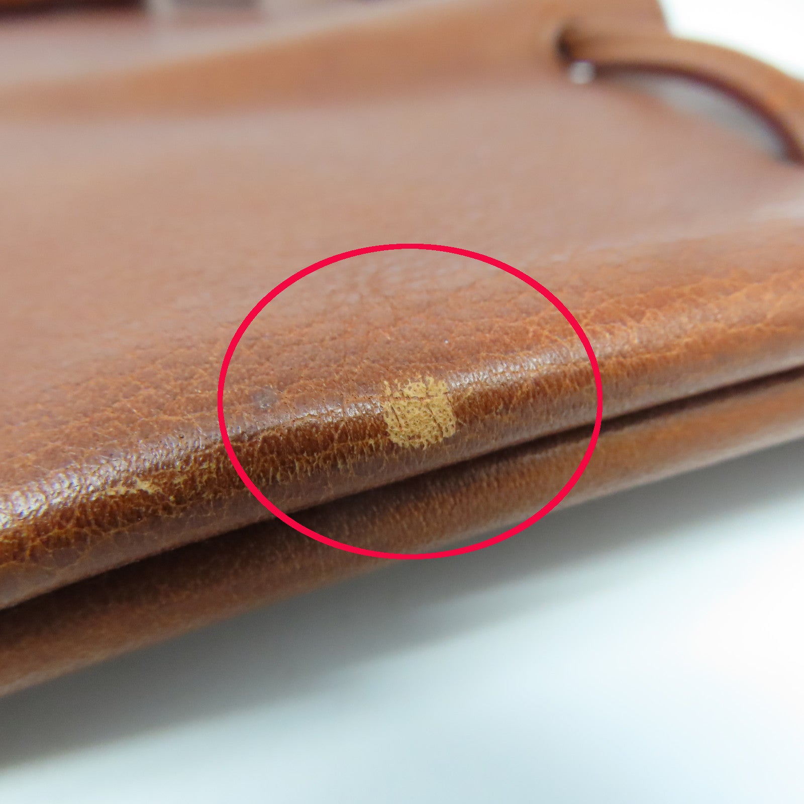 SAINT LAURENT 牛皮皮革Shoulder Bag肩背袋啡色