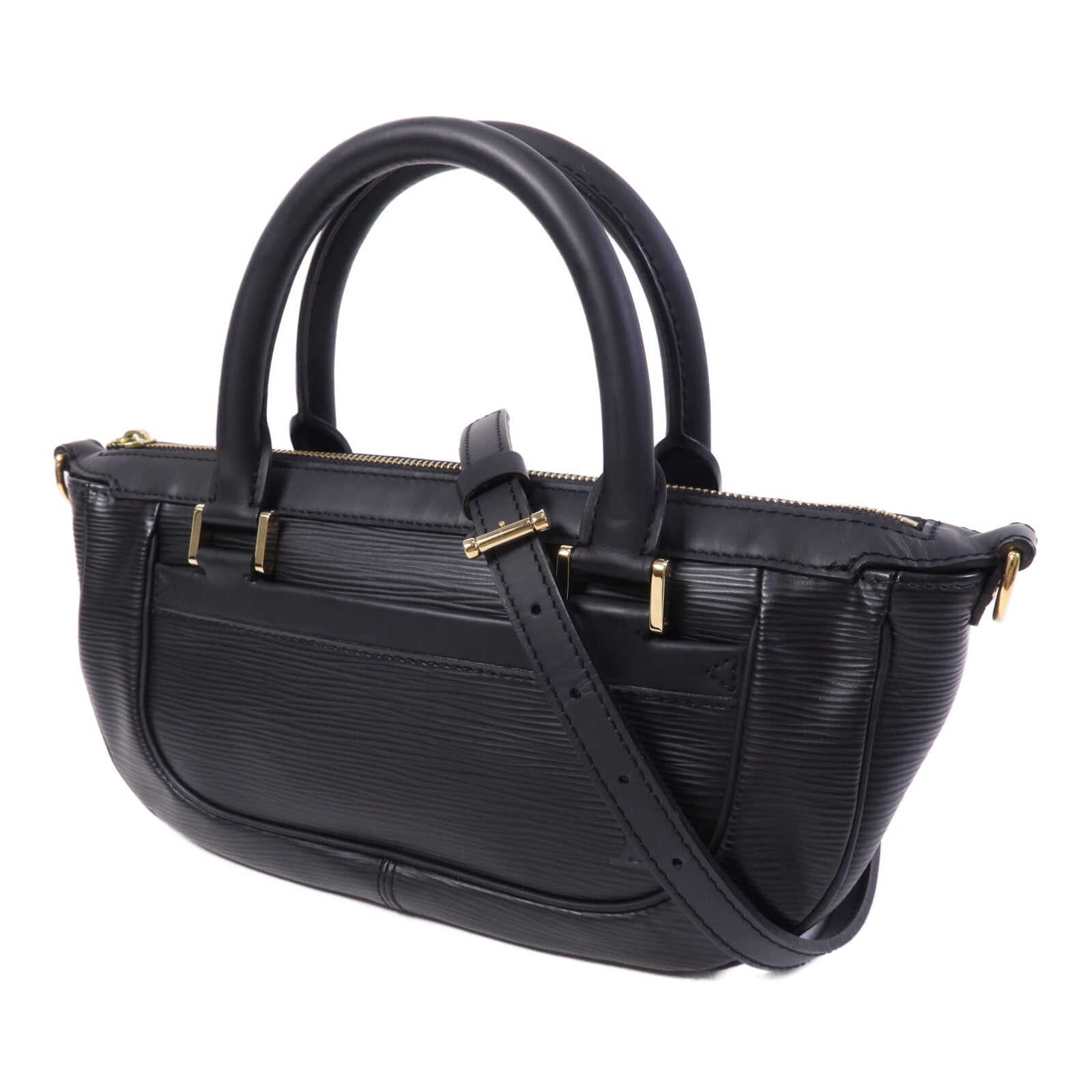 LOUIS VUITTON Epi Dhanura PM金扣手挽肩背兩用袋
