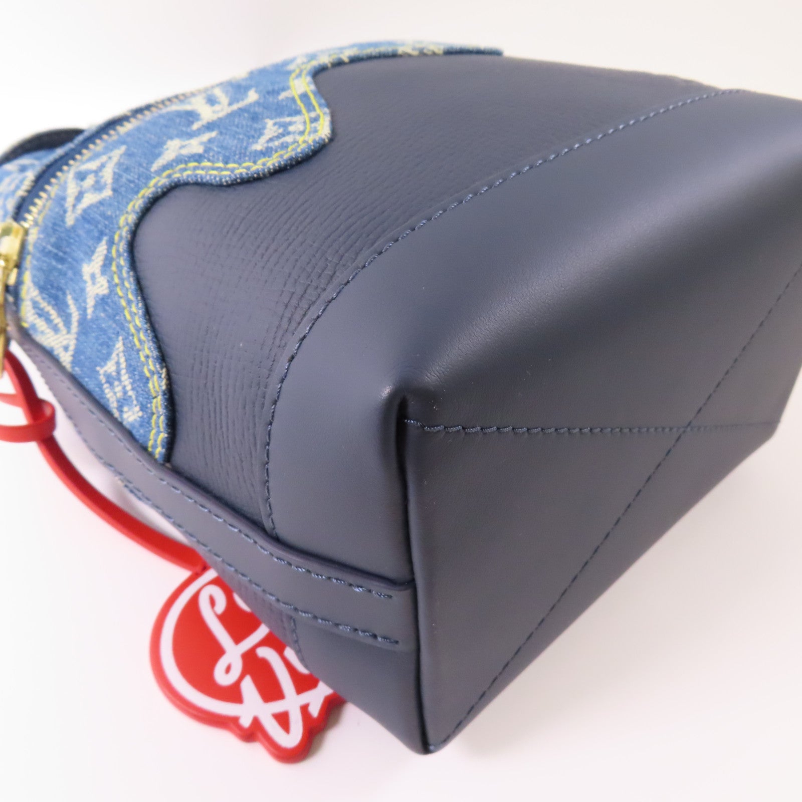 LOUIS VUITTON 【激減優惠】Taurillon/牛仔布Japanese Cruiser Bag金扣手挽肩背兩用袋