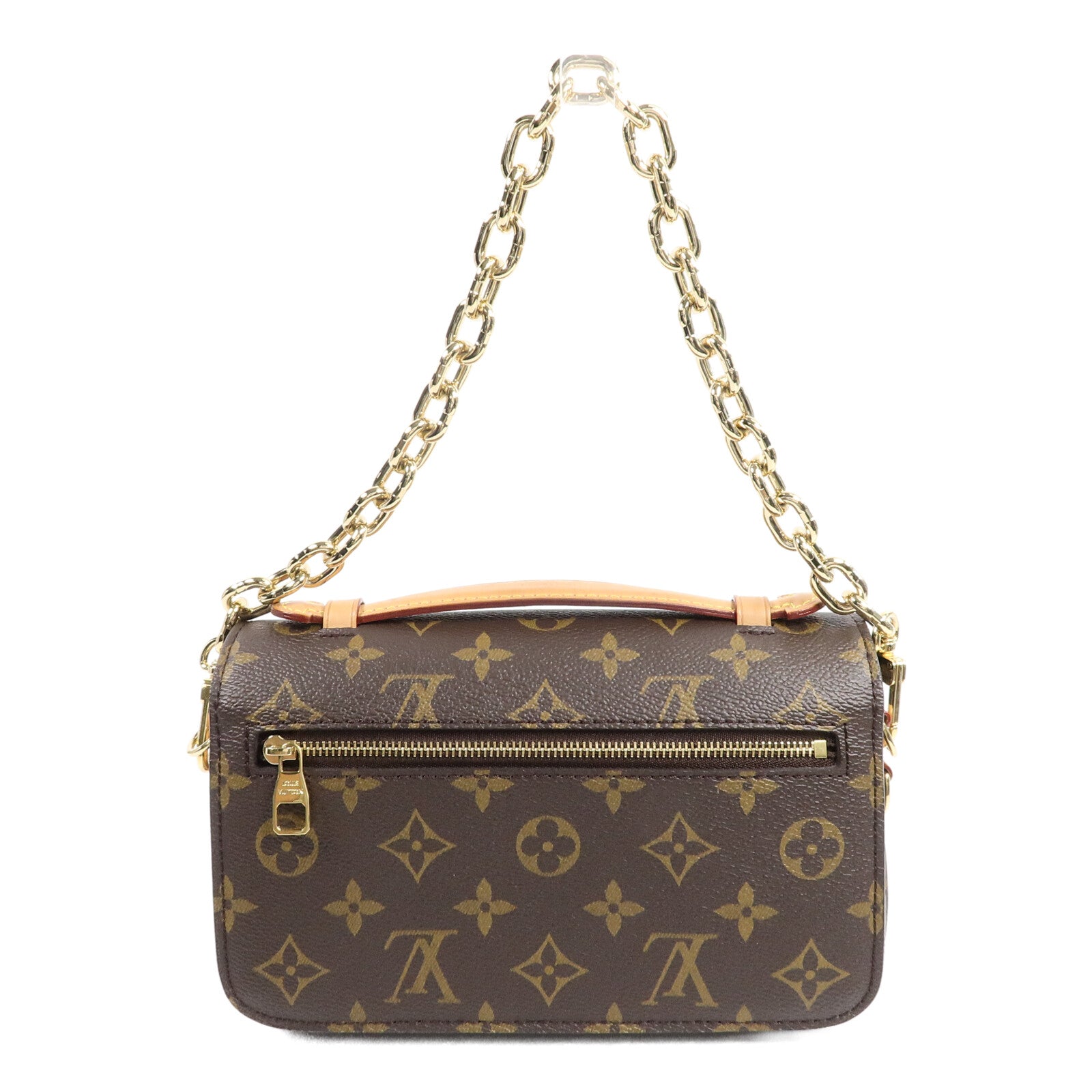 LOUIS VUITTON Monogram Pochette Metis East West手挽肩背兩用袋