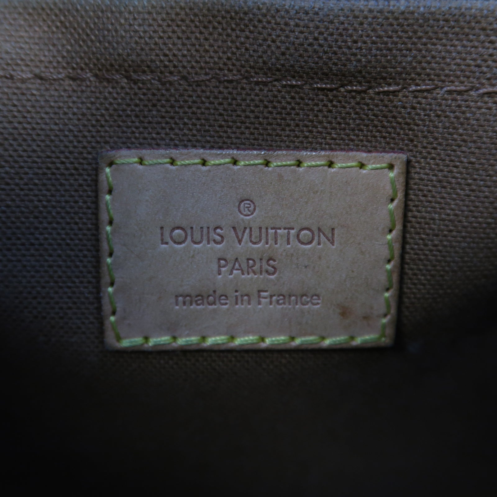 LOUIS VUITTON 【激減優惠】Monogram Thames GM金扣肩背袋啡色