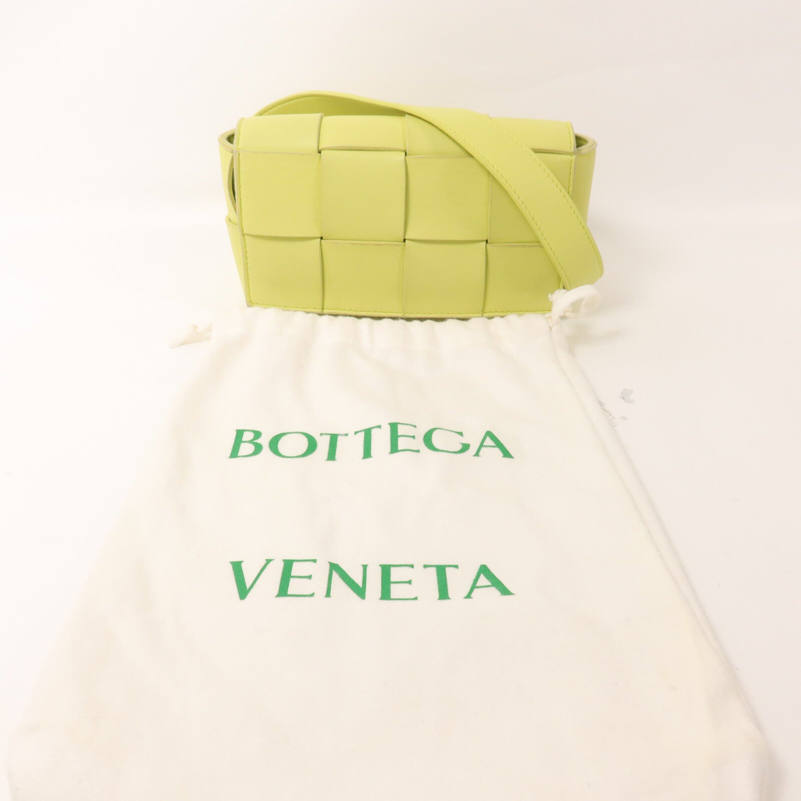 BOTTEGA VENETA 織紋皮革Cassssette Belt Bag腰包
