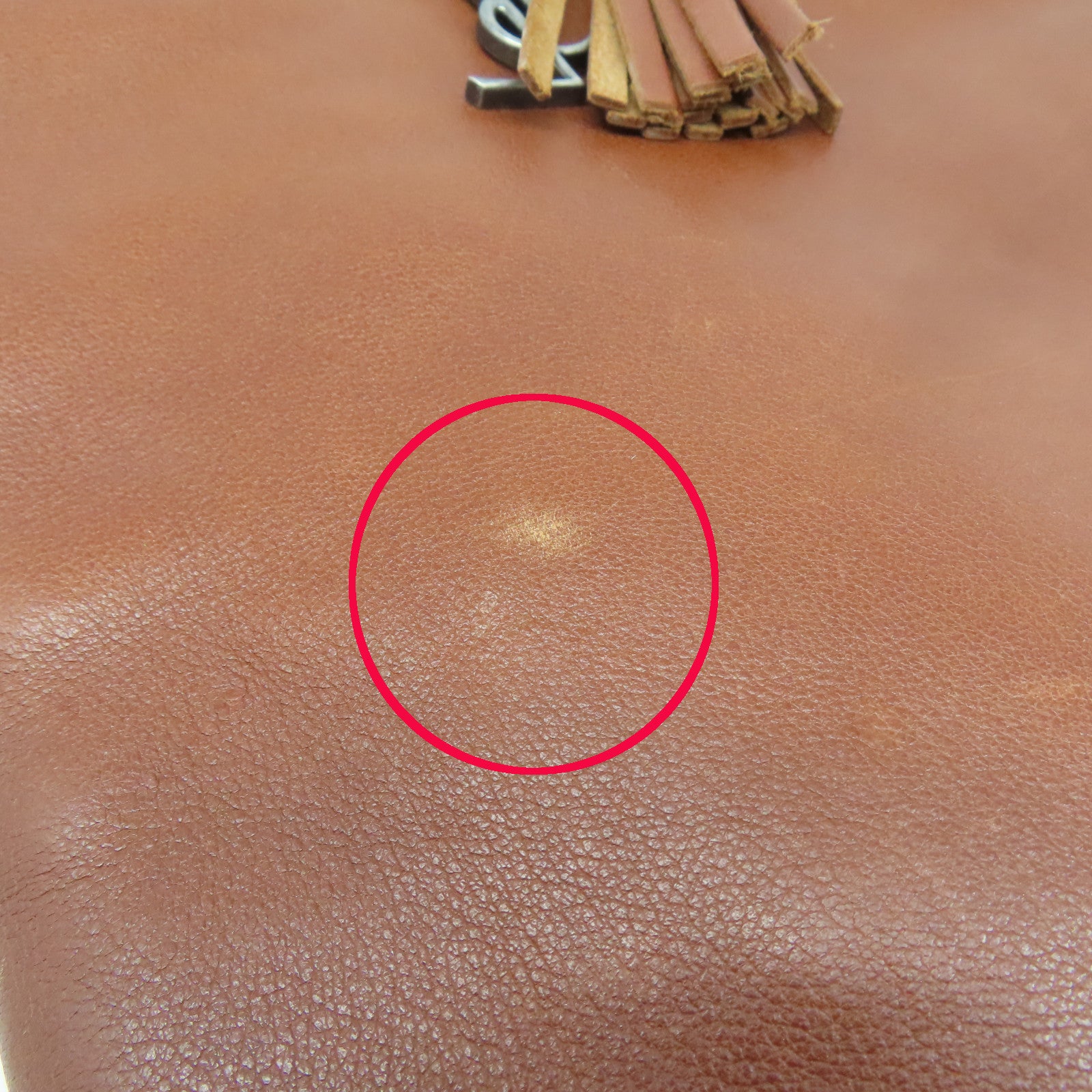SAINT LAURENT 牛皮皮革Shoulder Bag肩背袋啡色