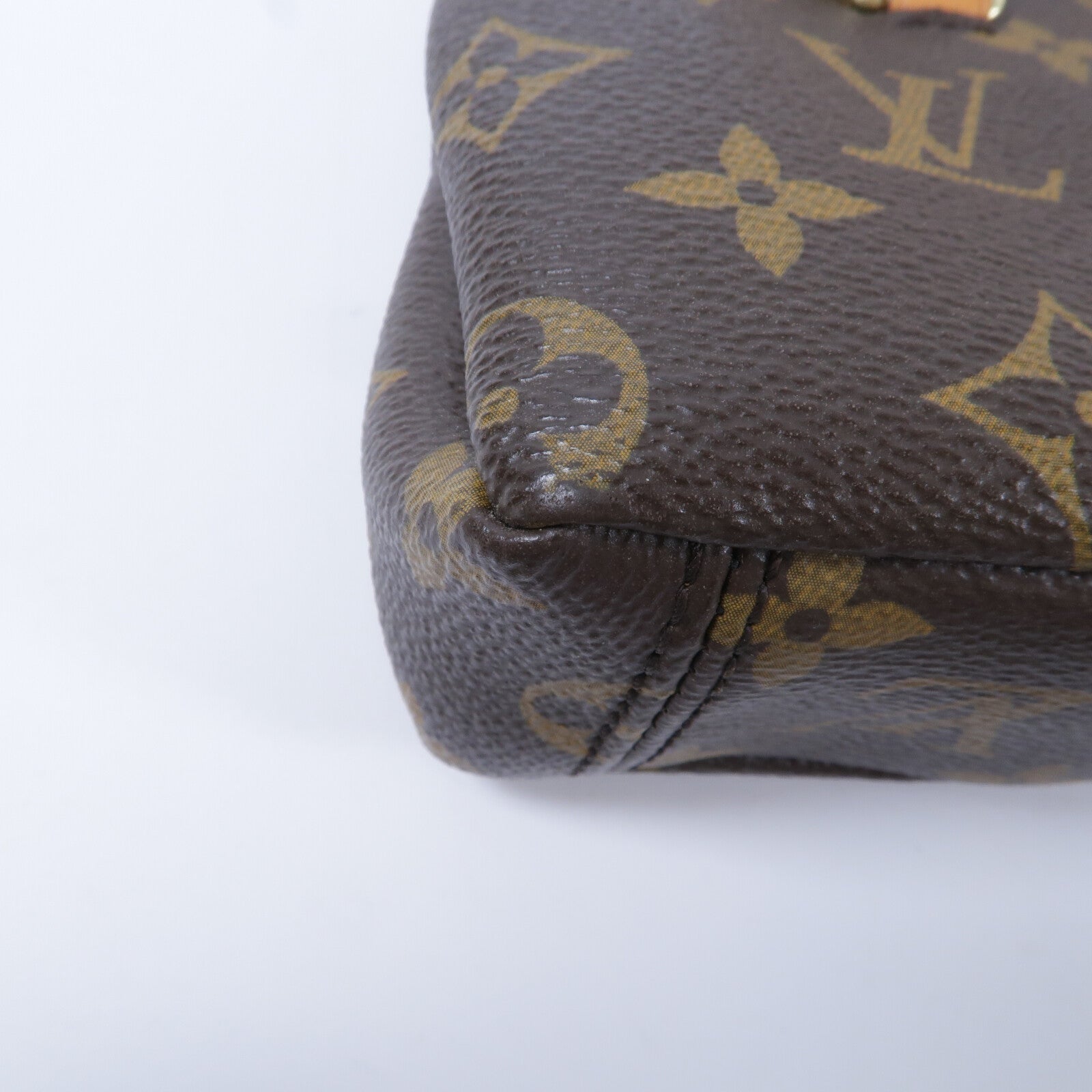 LOUIS VUITTON Monogram Nano Pallas手挽肩背兩用袋