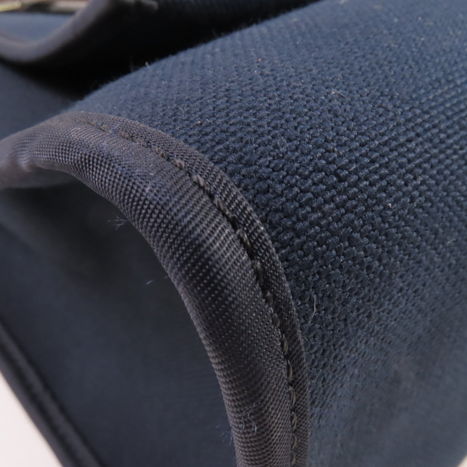 HERMES 帆布Herbag PM 2Way Shoulder Bag銀扣手挽肩背袋藍色
