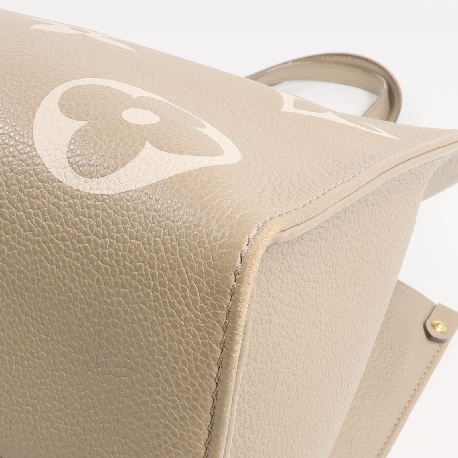 LOUIS VUITTON Monogram Empreinte OnTheGo MM金扣手挽肩背兩用袋