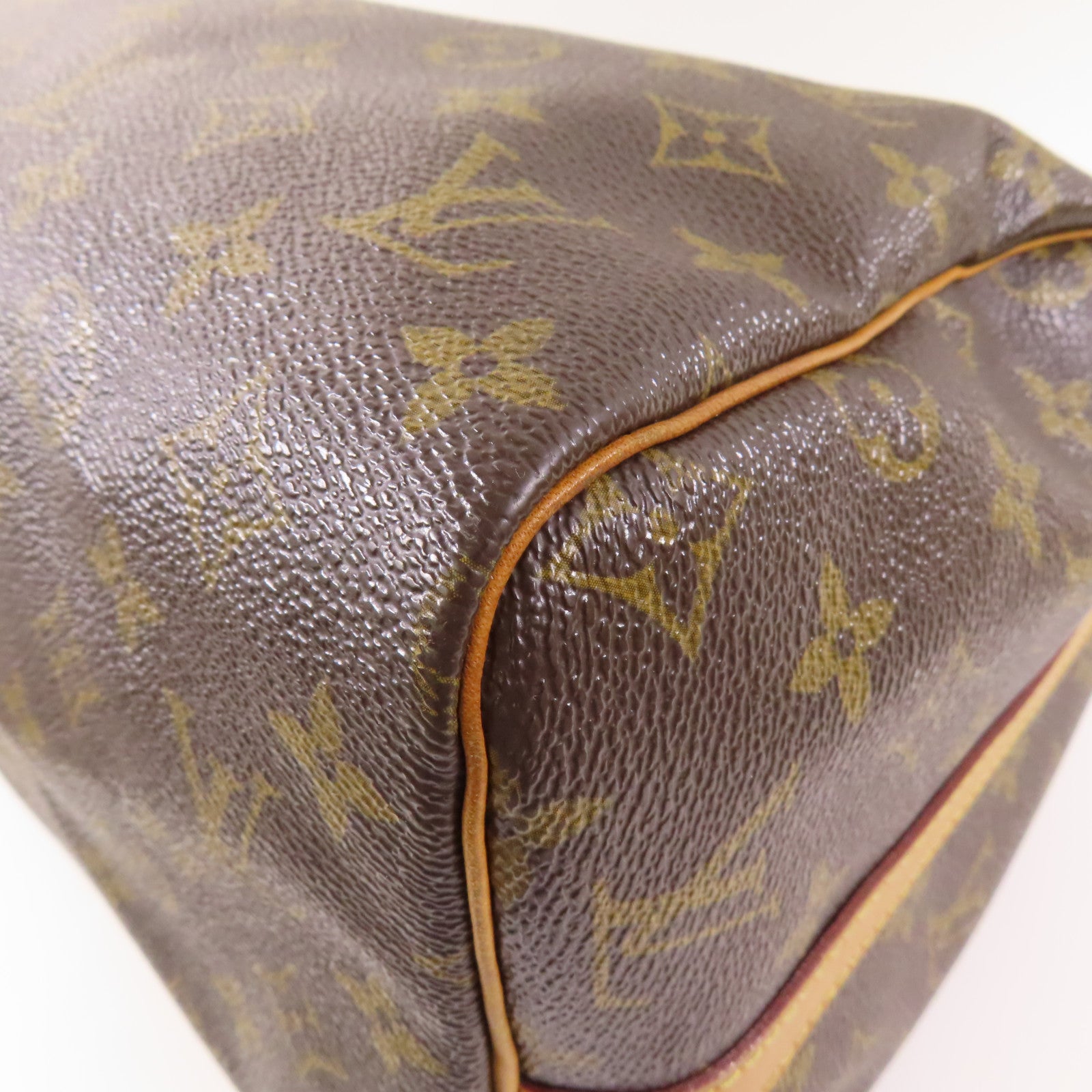 LOUIS VUITTON Monogram Speedy Bandouliere 30金扣手挽肩背兩用袋