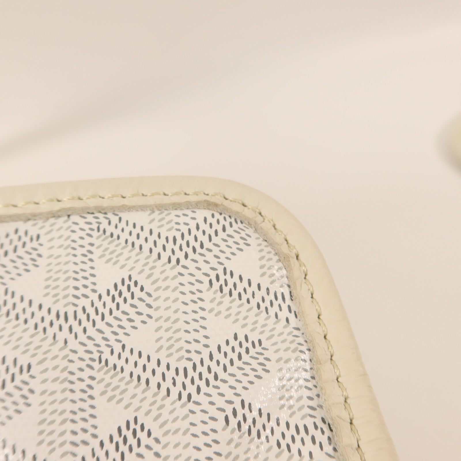 GOYARD 牛皮皮革Sac Hardy PM銀扣手挽袋