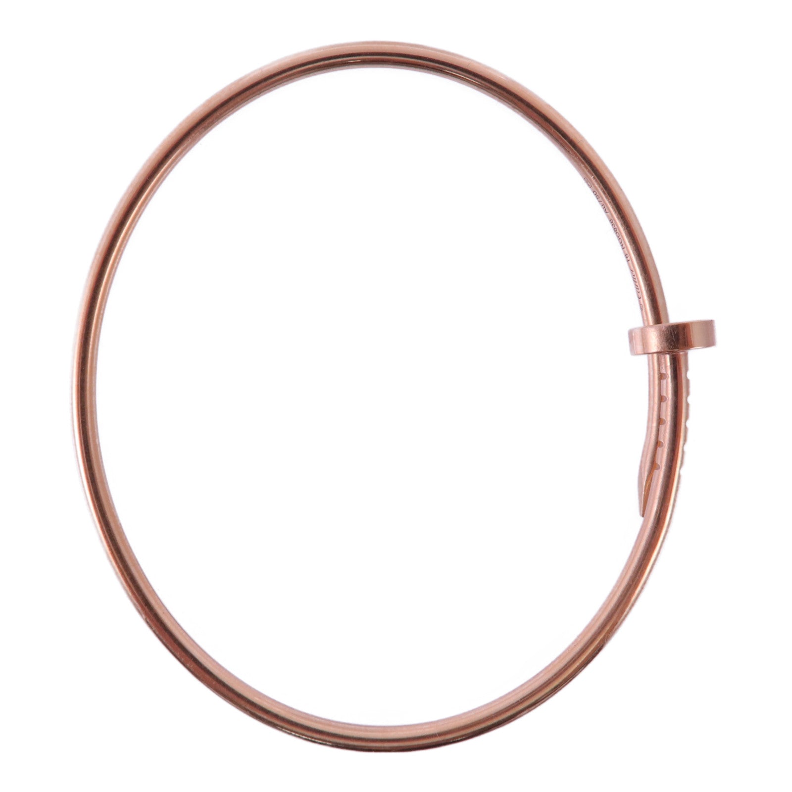 CARTIER 18K黃金Juste Un Clou bracelet手鐲Cartier#18