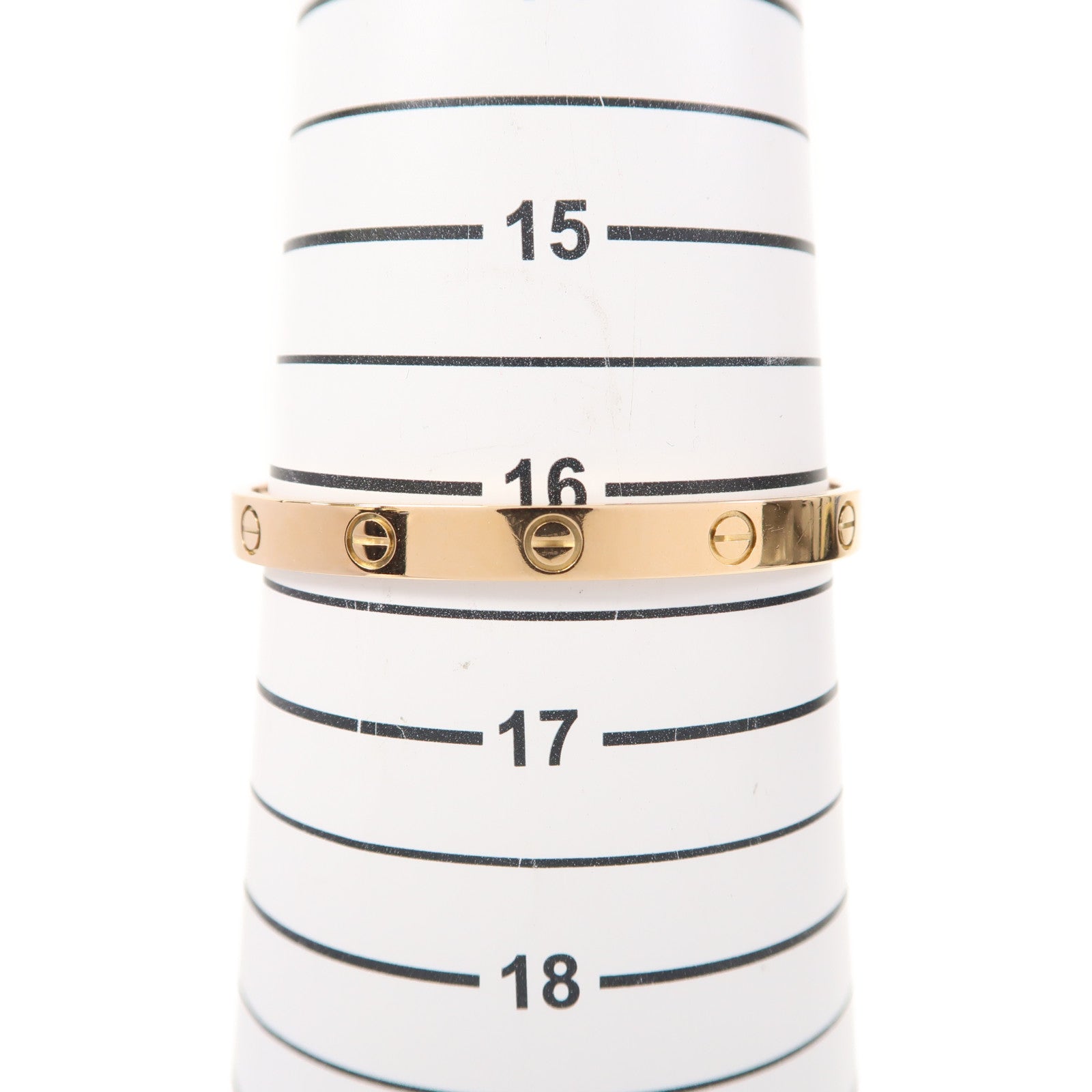 CARTIER 18K玫瑰金Love Bracelet手鐲