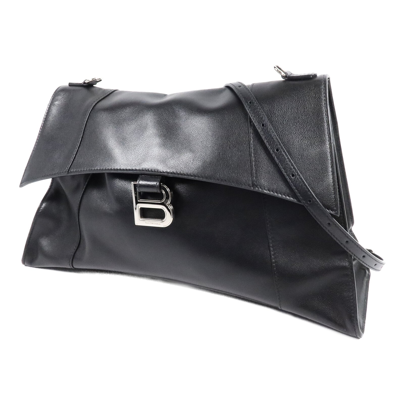 BALENCIAGA 牛皮皮革Medium Hourglass Soft肩背袋