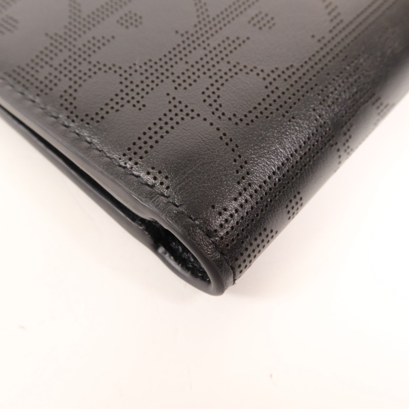 Dior 牛皮皮革Wallet銀扣錢包