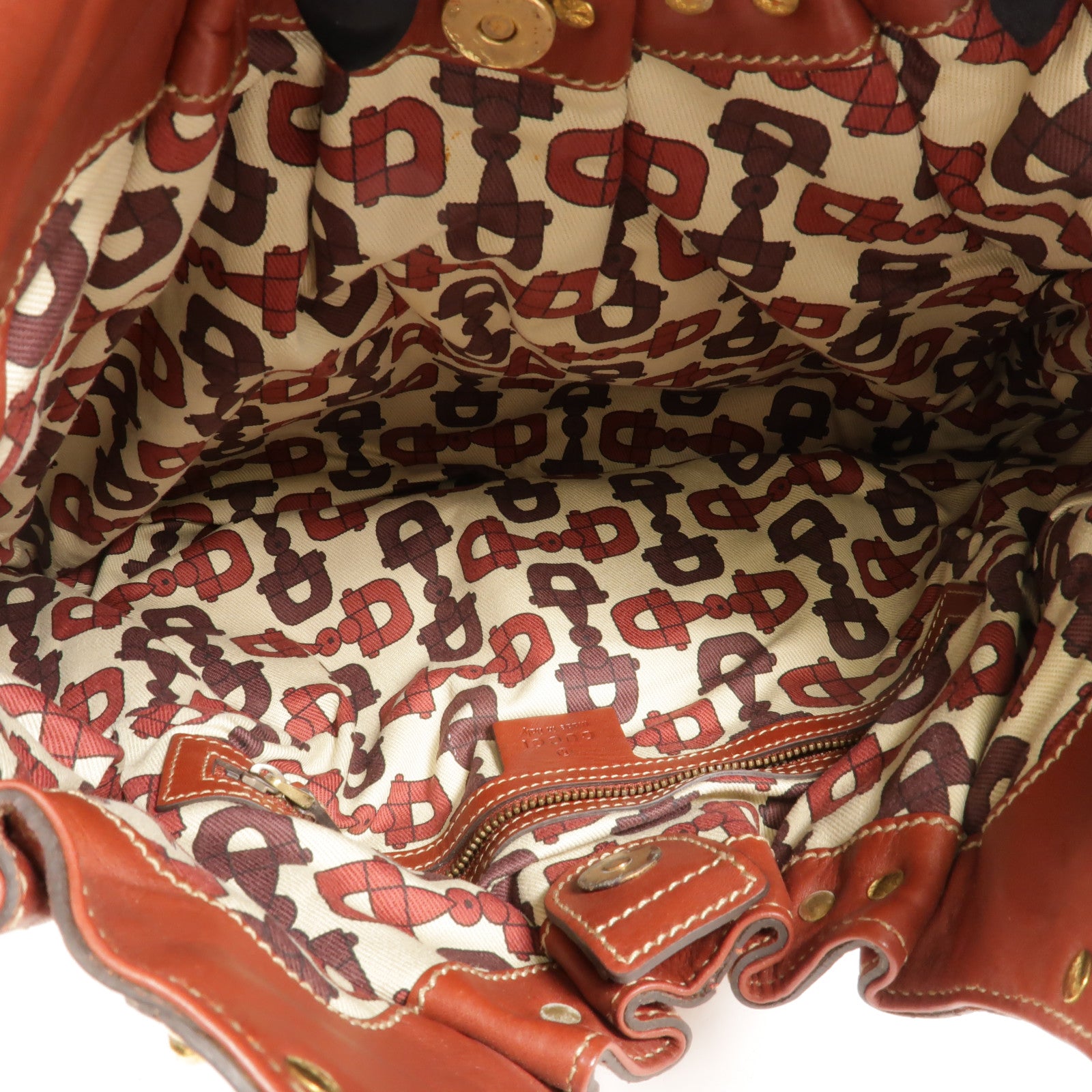 GUCCI 牛皮皮革Guccissima Handbag手挽袋
