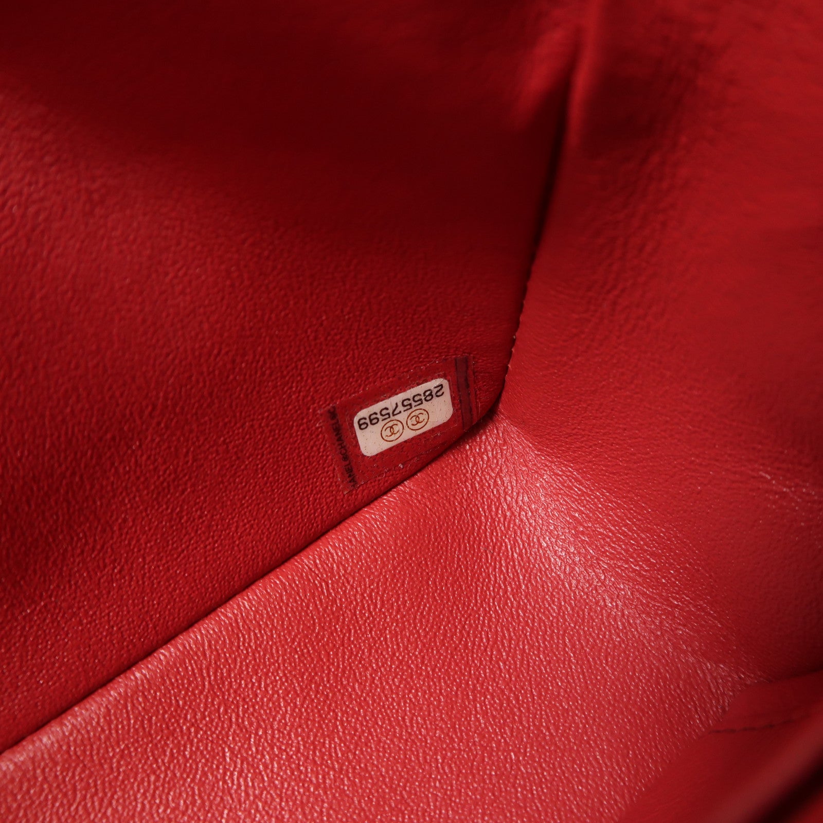 CHANEL 棉質Mini Classic 20金扣鏈帶肩背袋