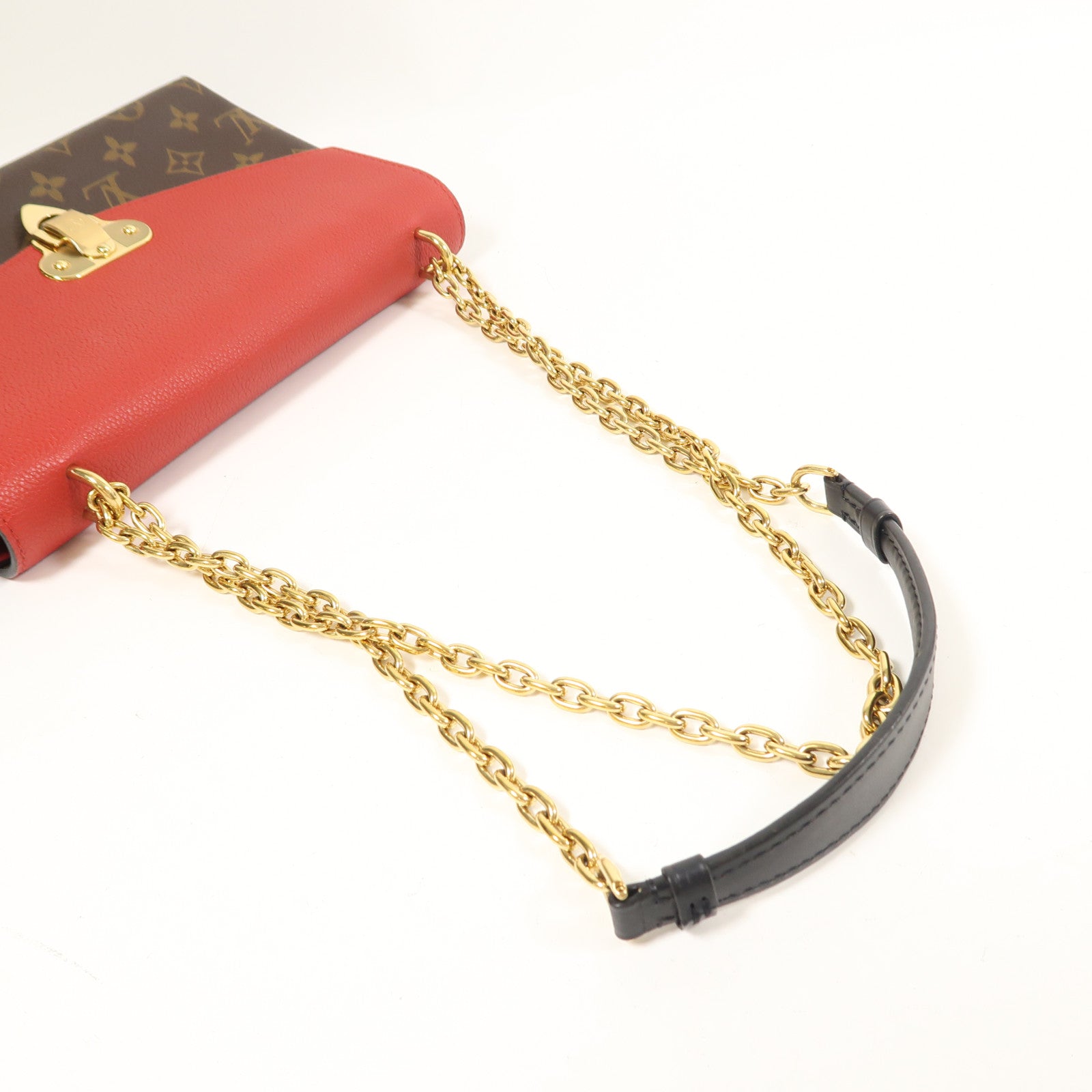 LOUIS VUITTON Monogram Saint Placide金扣肩背袋