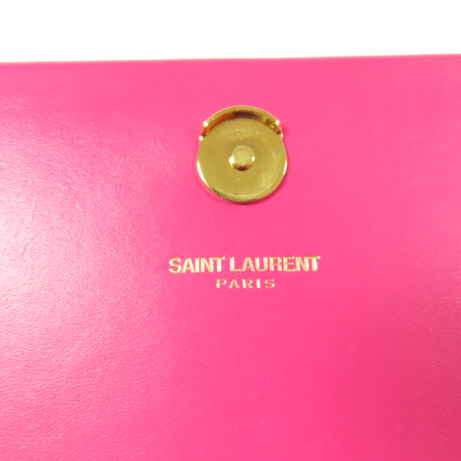 SAINT LAURENT 牛皮皮革Kate金扣鏈帶肩背袋