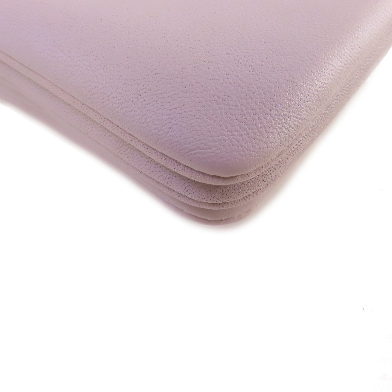 CELINE 牛皮皮革Trio Shoulder Bag金扣肩背袋淺紫色