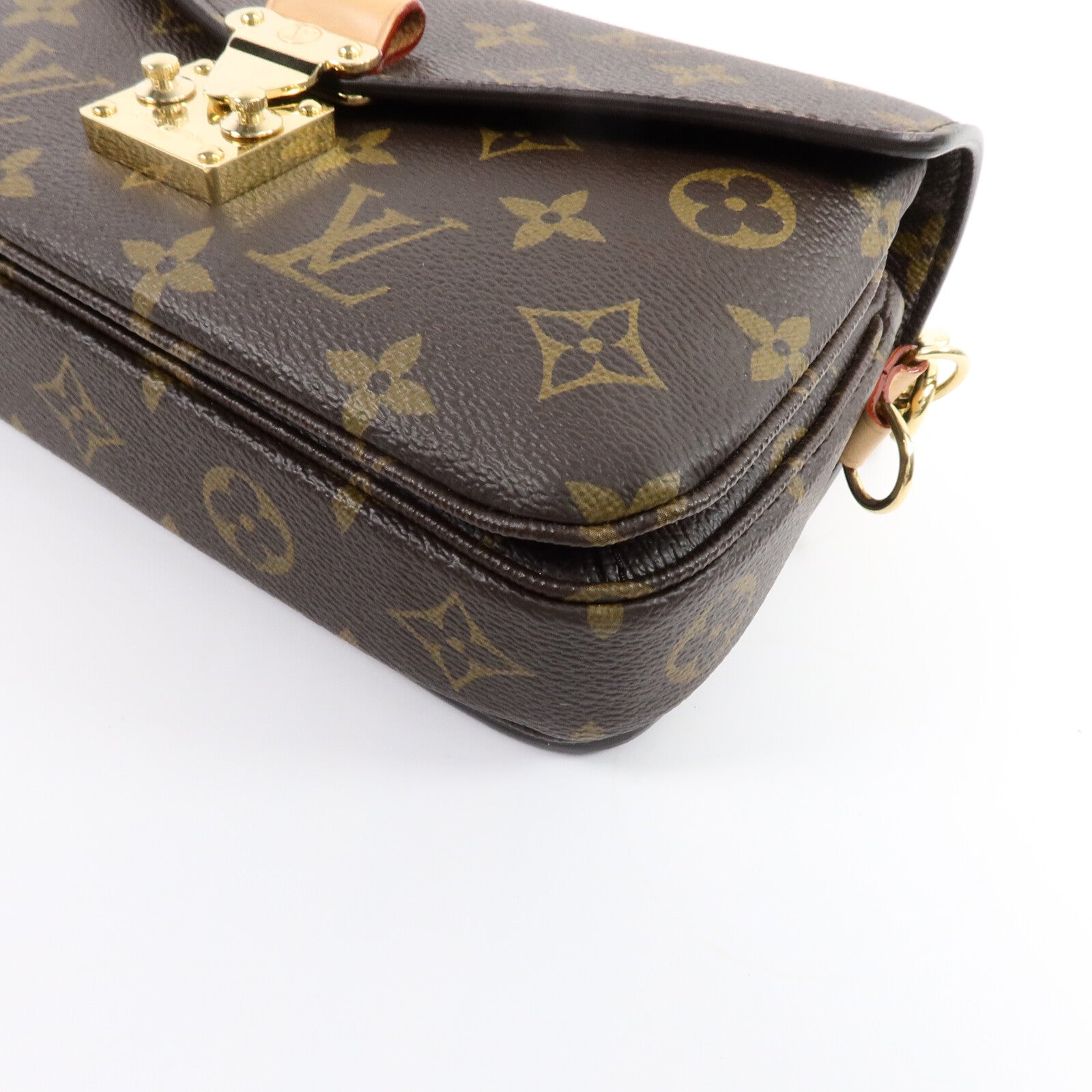 LOUIS VUITTON Monogram Pochette Metis East West手挽肩背兩用袋