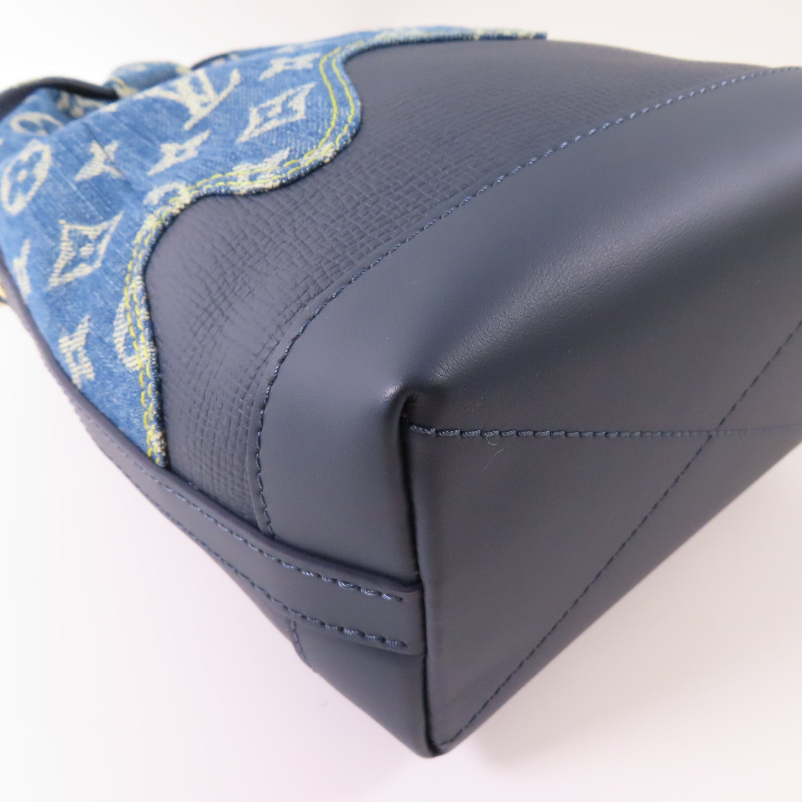 LOUIS VUITTON 【激減優惠】Taurillon/牛仔布Japanese Cruiser Bag金扣手挽肩背兩用袋