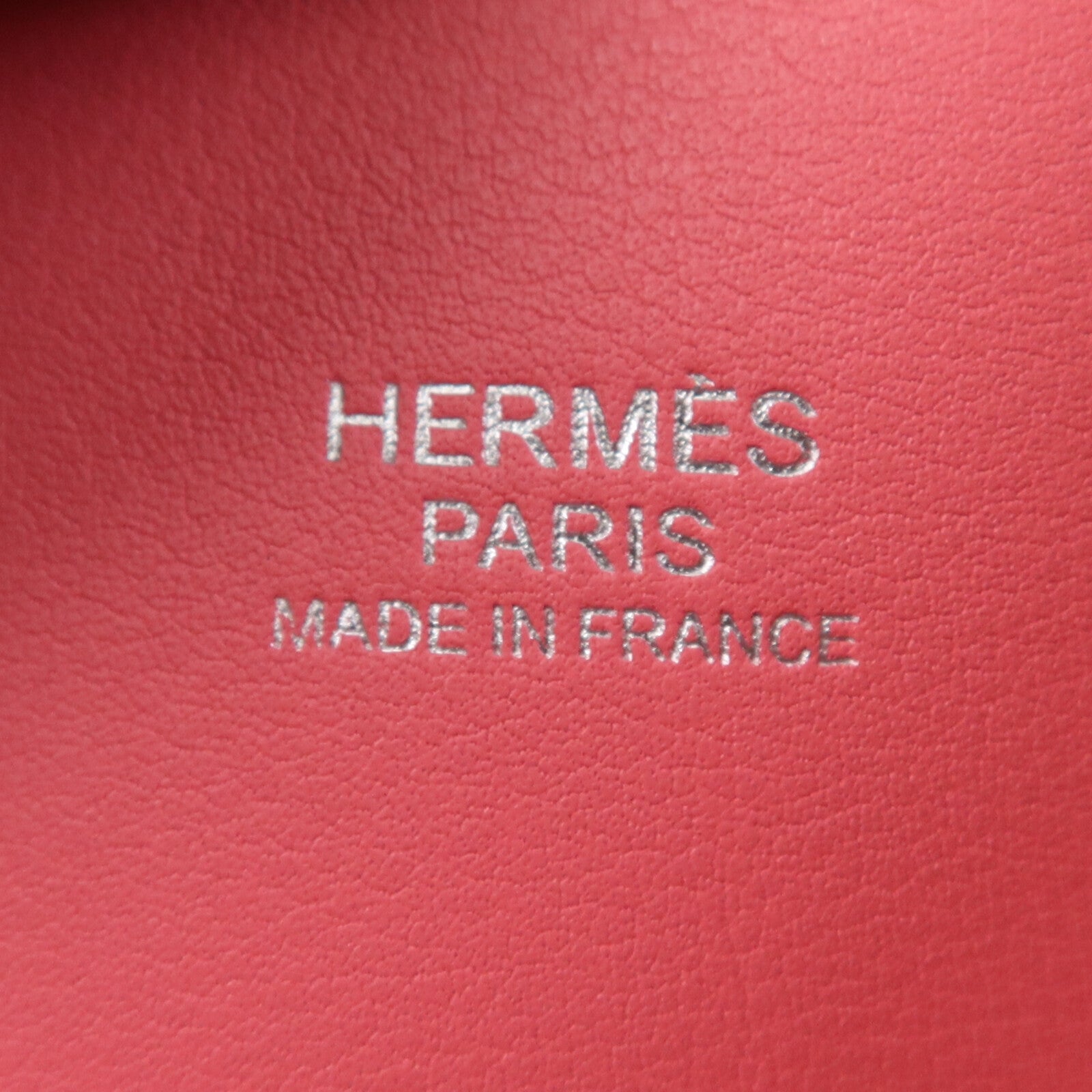 HERMES Swift皮革Bolide 27銀扣手挽肩背兩用袋Rose Azalee
