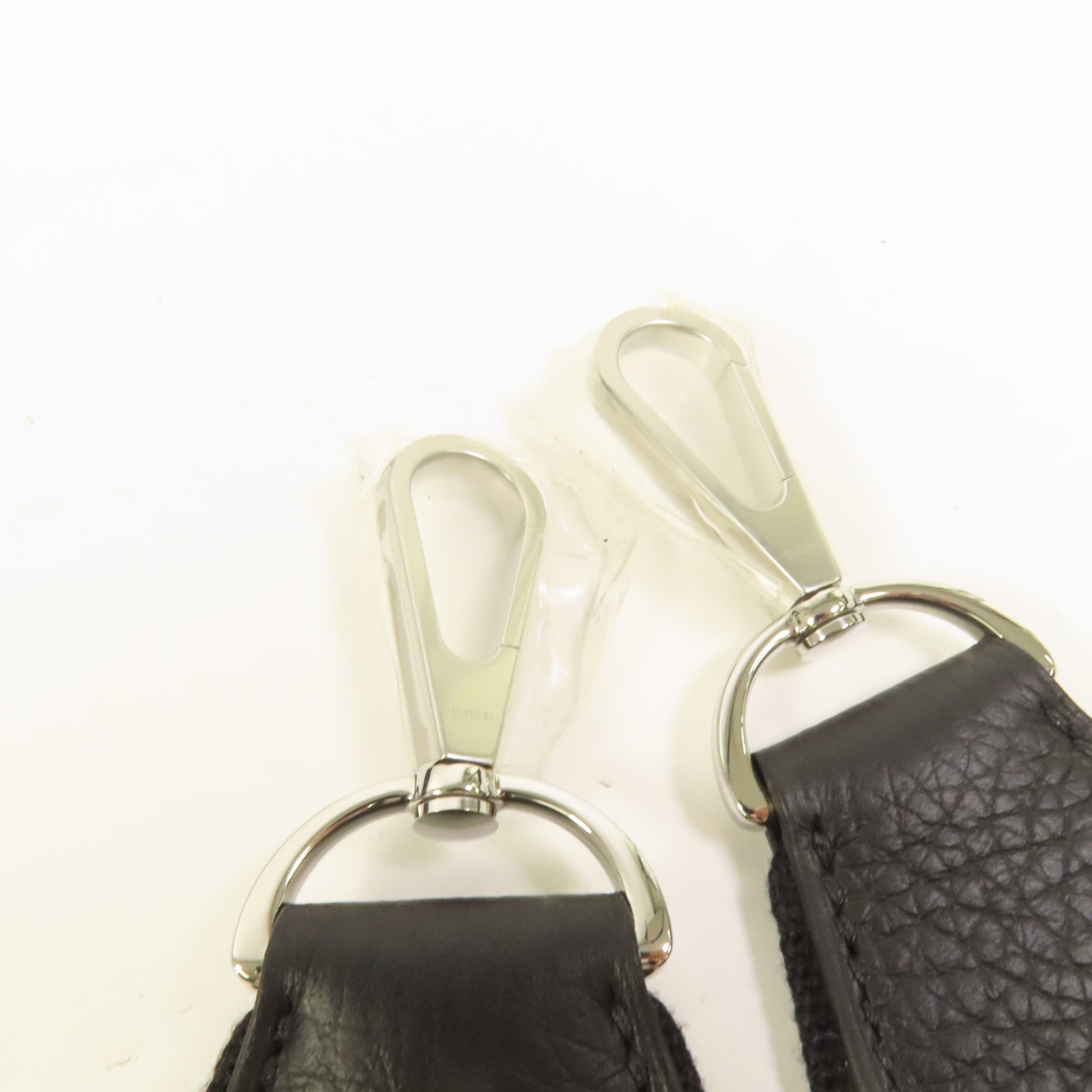 HERMES Clemence皮革Evelyne PM銀扣肩背袋Noir