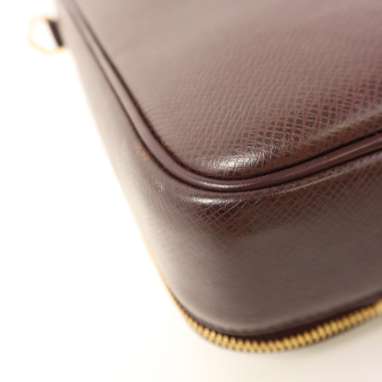 LOUIS VUITTON Taiga Porto Ordinatur Odessa金扣手挽肩背兩用袋