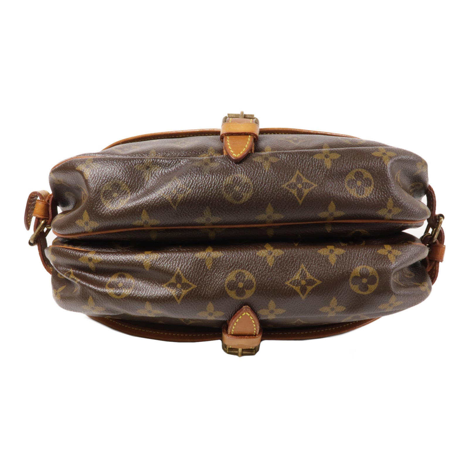 LOUIS VUITTON Monogram Saumur 30金扣肩背袋