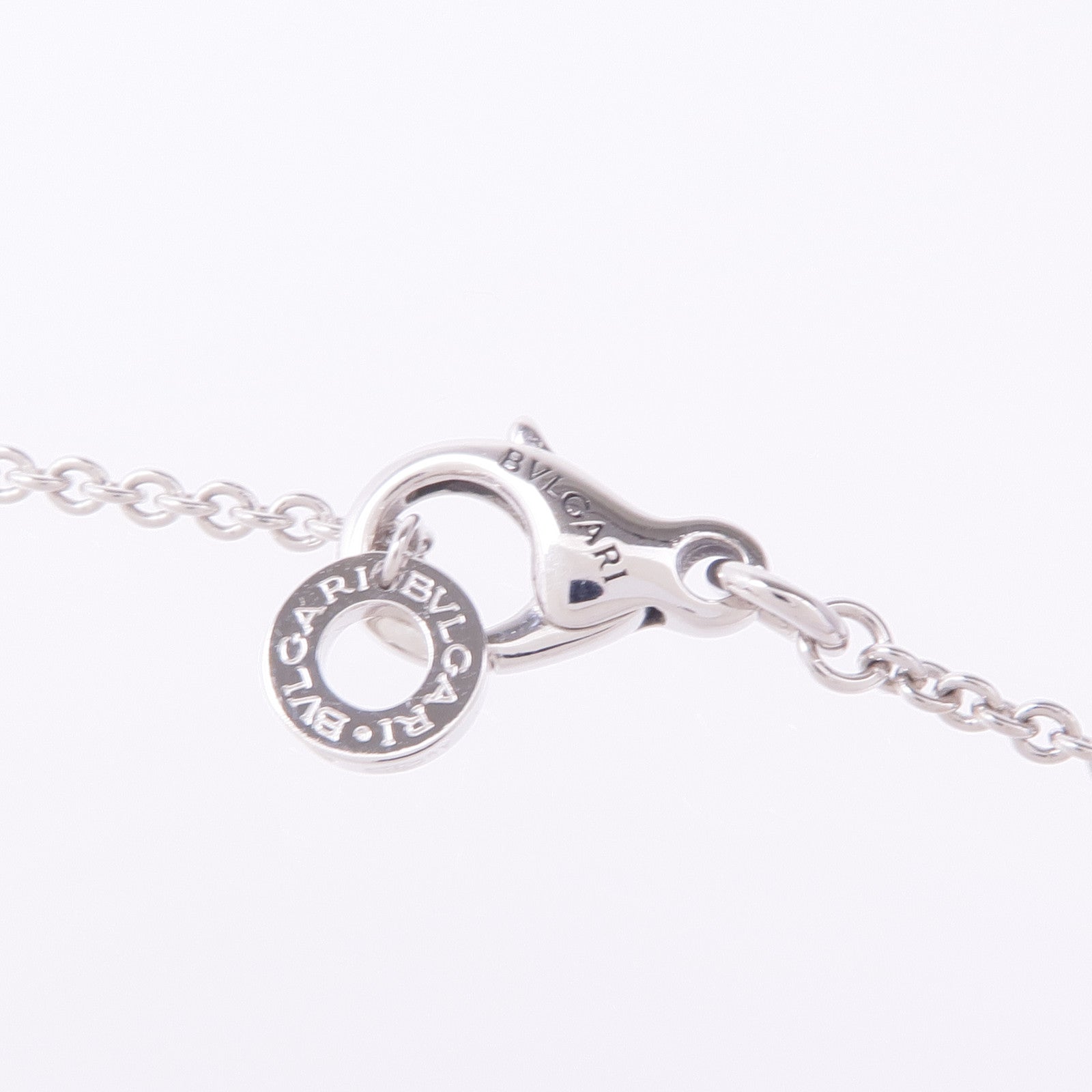 BVLGARI 【激減優惠】18K白金B.zero1 Necklace Diamond鑽石項鍊