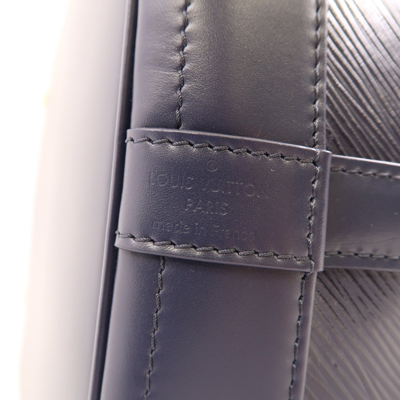 LOUIS VUITTON 【激減優惠】Epi Noe MM金扣肩背袋深藍色