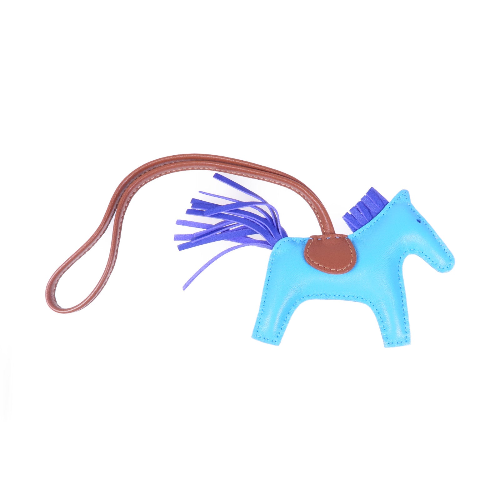 HERMES Milo皮革Rodeo PM掛飾