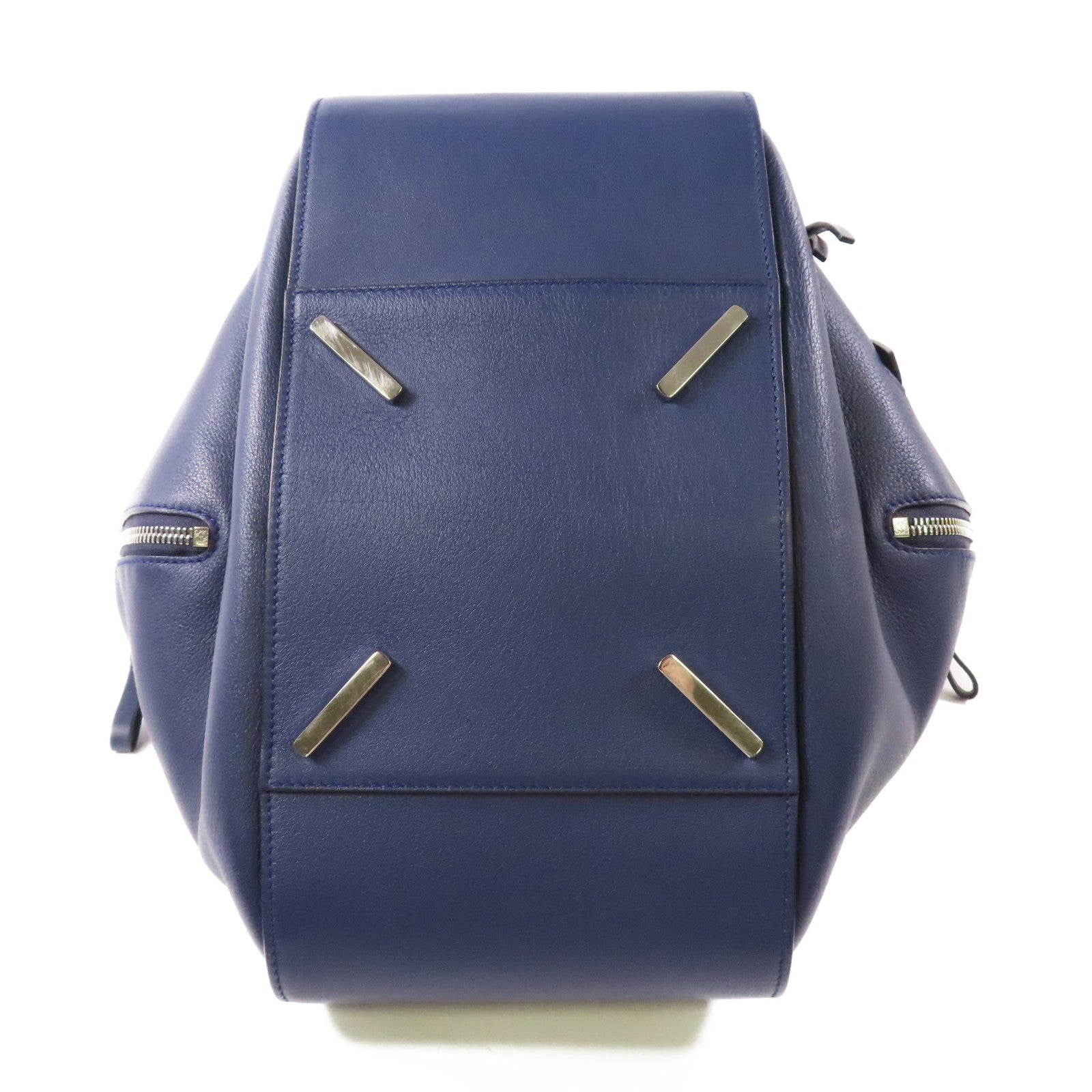 LOEWE 牛皮皮革Hammock銀扣肩背袋