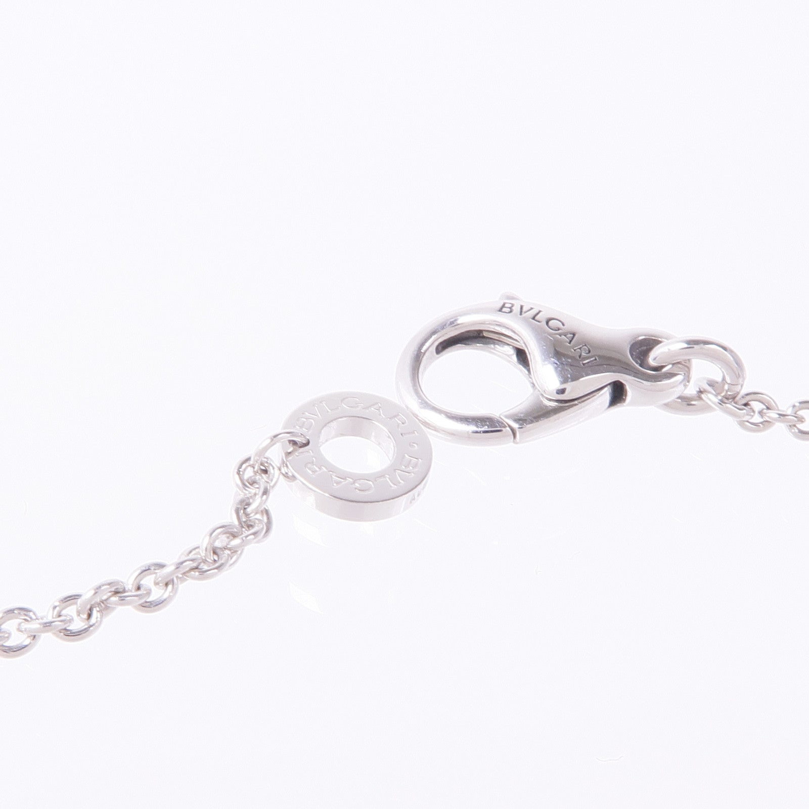 BVLGARI 【激減優惠】18K白金B.zero1 Necklace Diamond鑽石項鍊