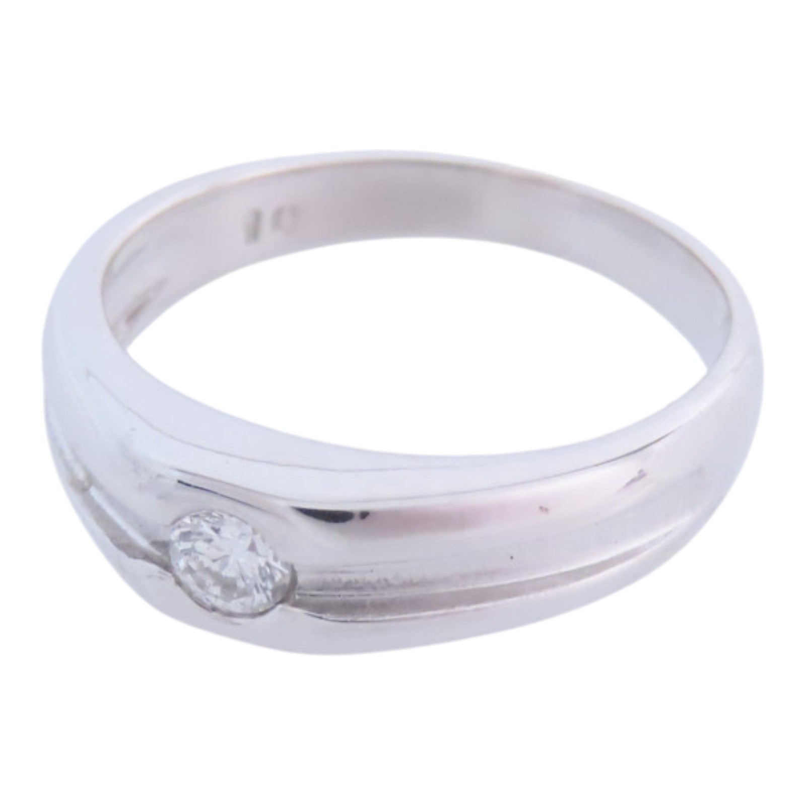 JEWELRY 18K白金Diamond Ring鑽石戒指US#3.25