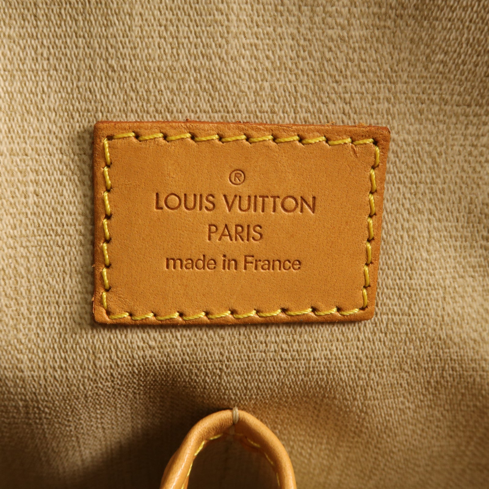 LOUIS VUITTON Monogram Trouville金扣手挽袋