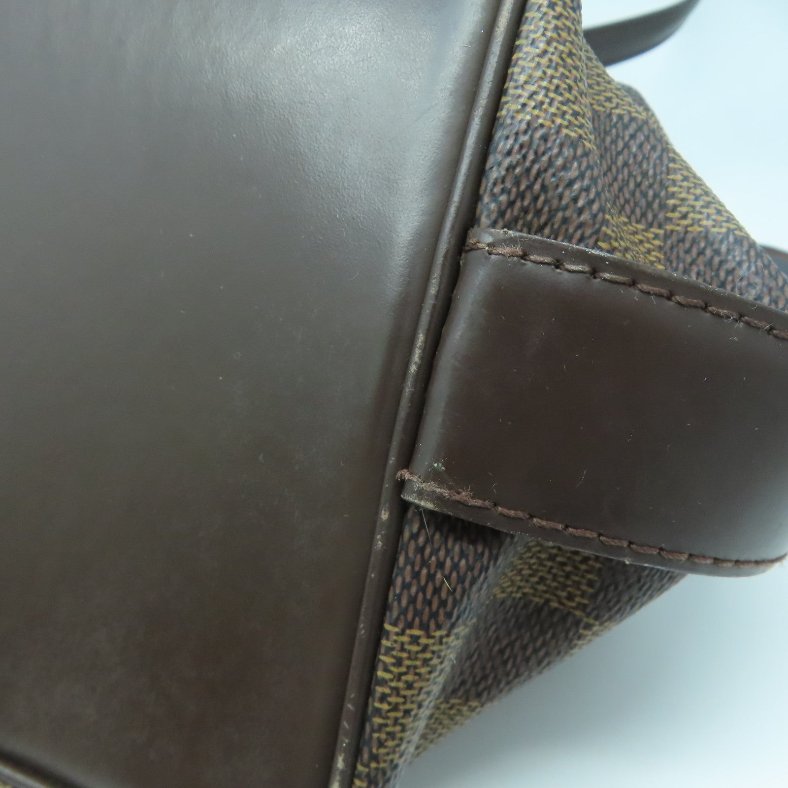 LOUIS VUITTON **【激減優惠】Damier Chelsea金扣肩背袋啡色