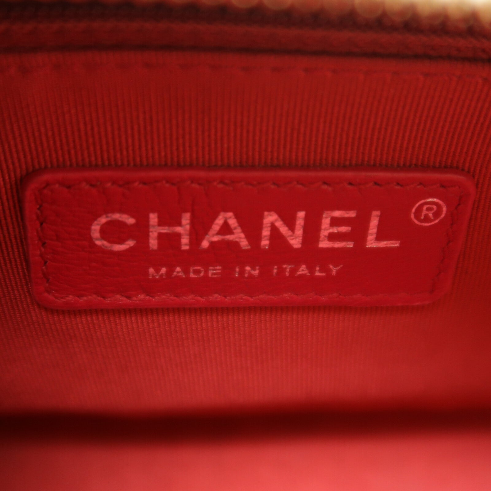 CHANEL 羊皮皮革Gabrielle Small鏈帶肩背袋