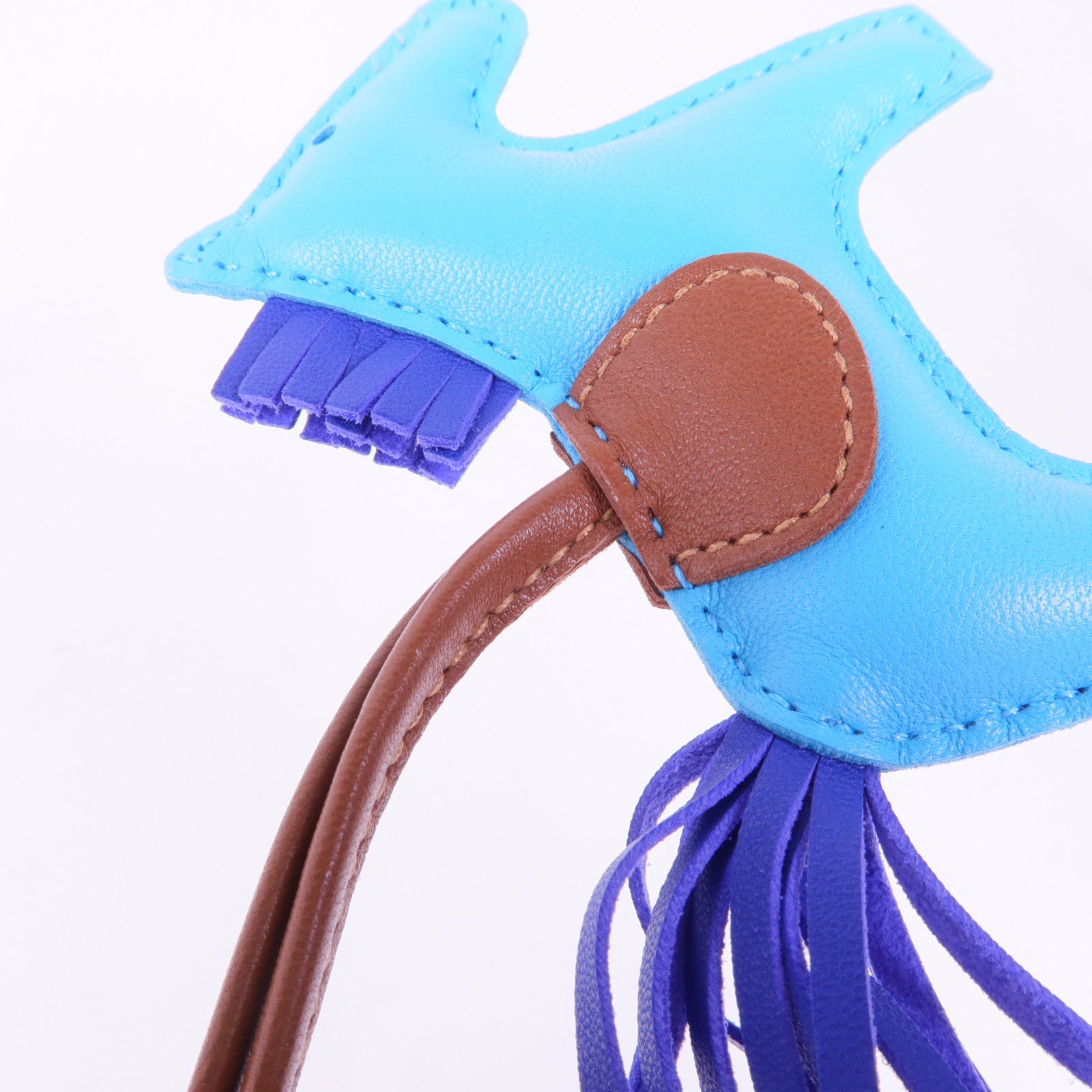 HERMES Milo皮革Rodeo PM掛飾