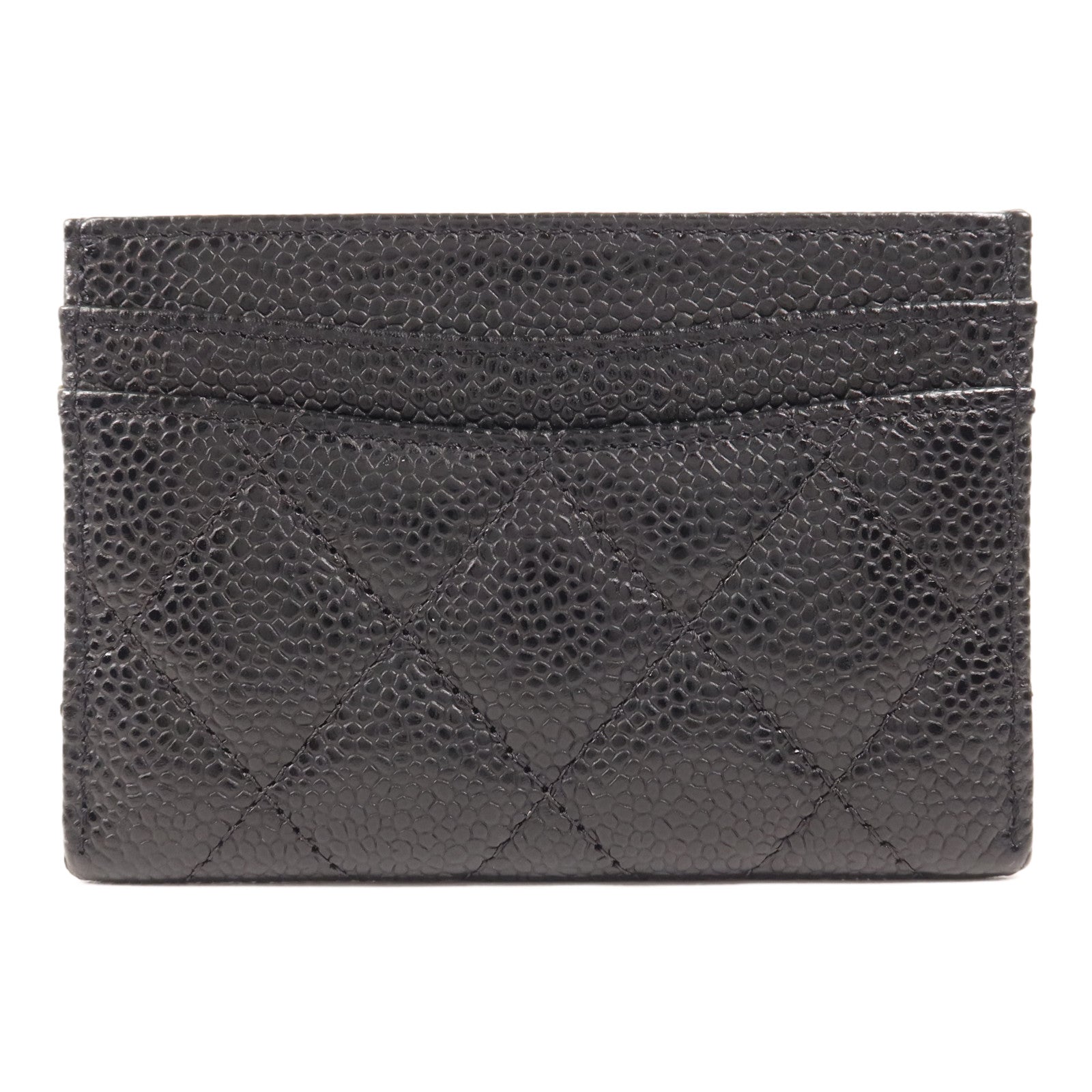 CHANEL 牛皮皮革Card Case金扣卡片套