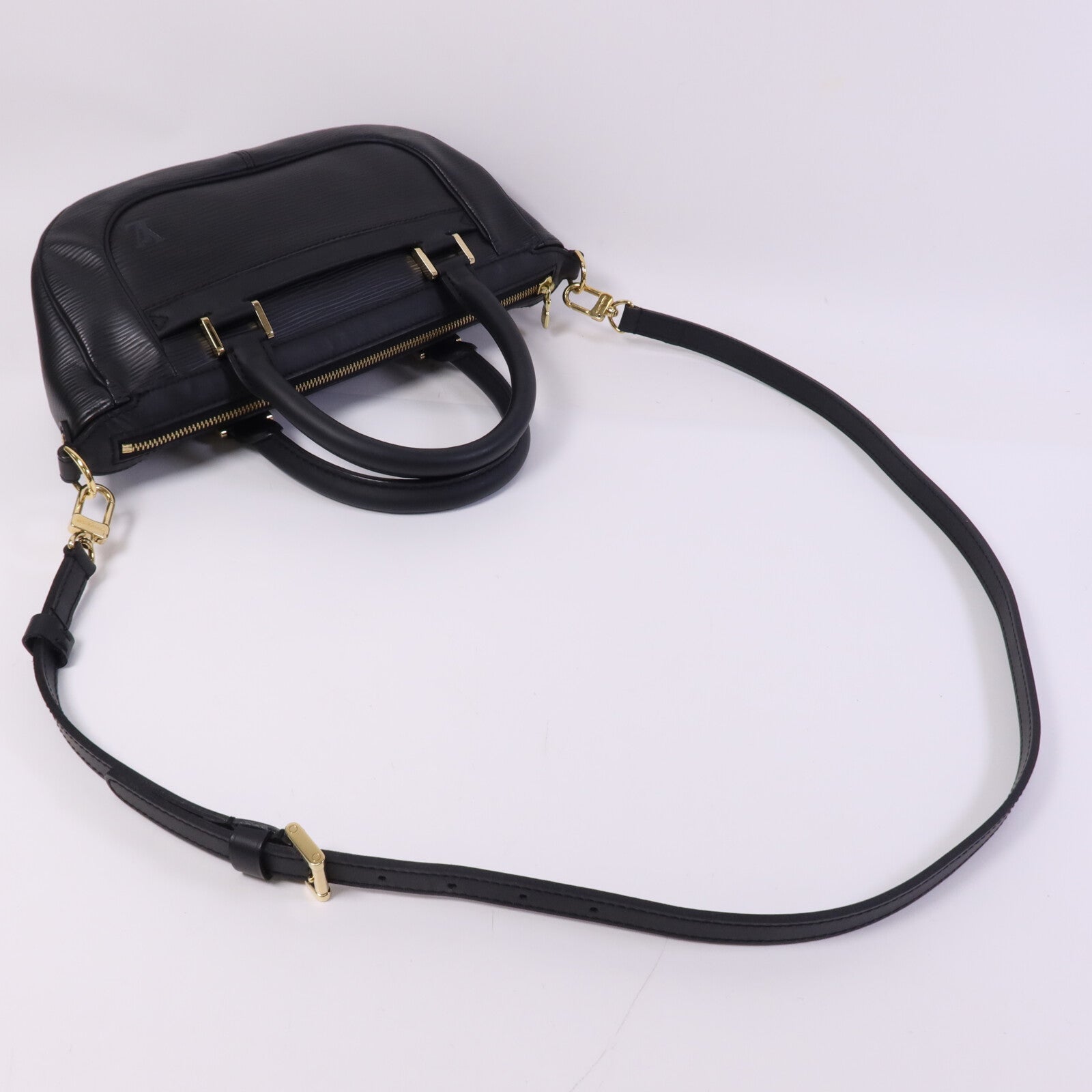 LOUIS VUITTON Epi Dhanura PM金扣手挽肩背兩用袋