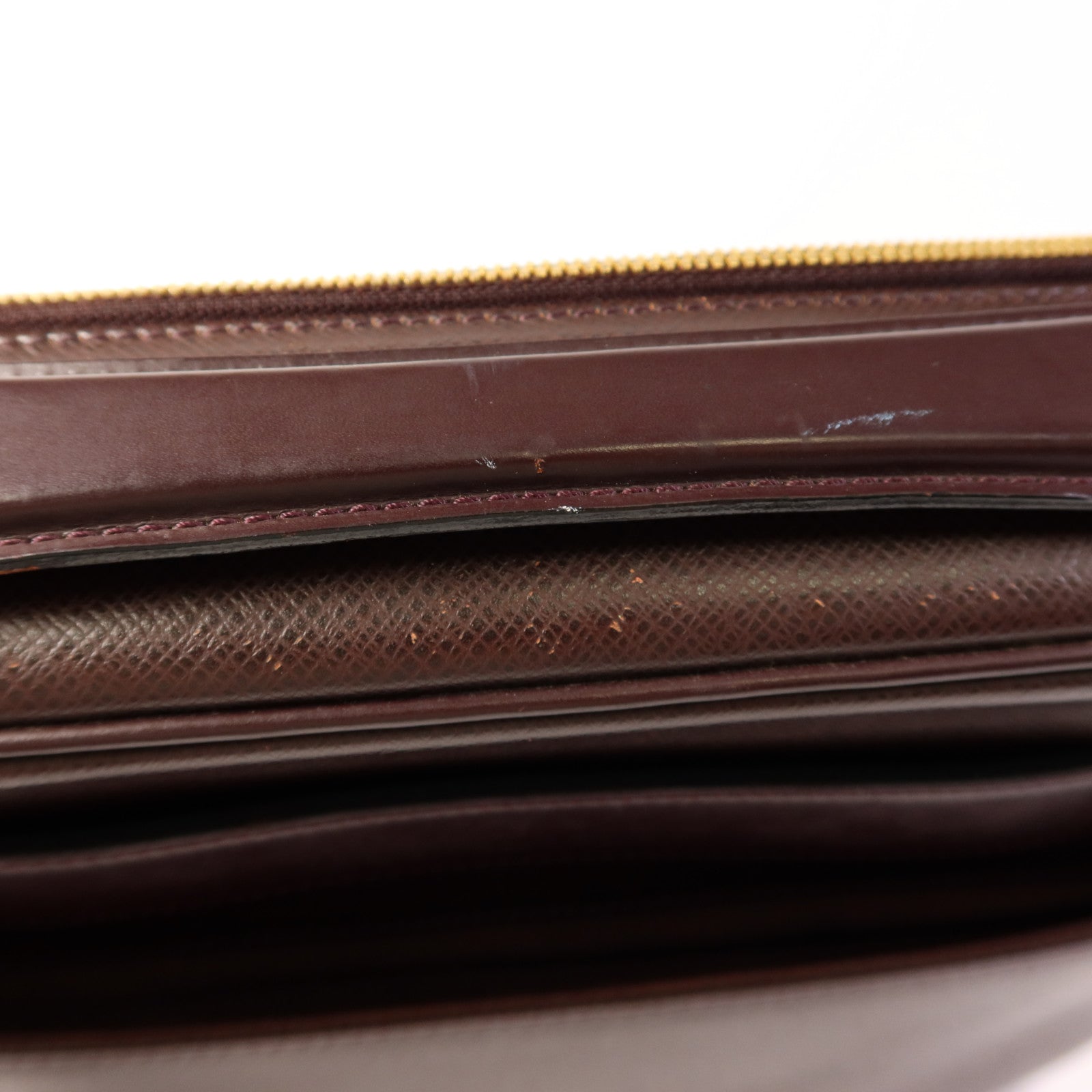 LOUIS VUITTON Taiga Porto Ordinatur Odessa金扣手挽肩背兩用袋